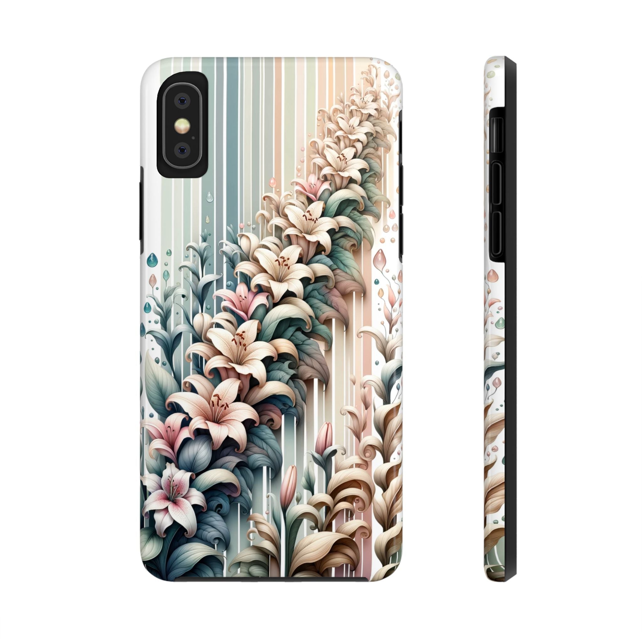 Pastel lilies - Tough Phone Case