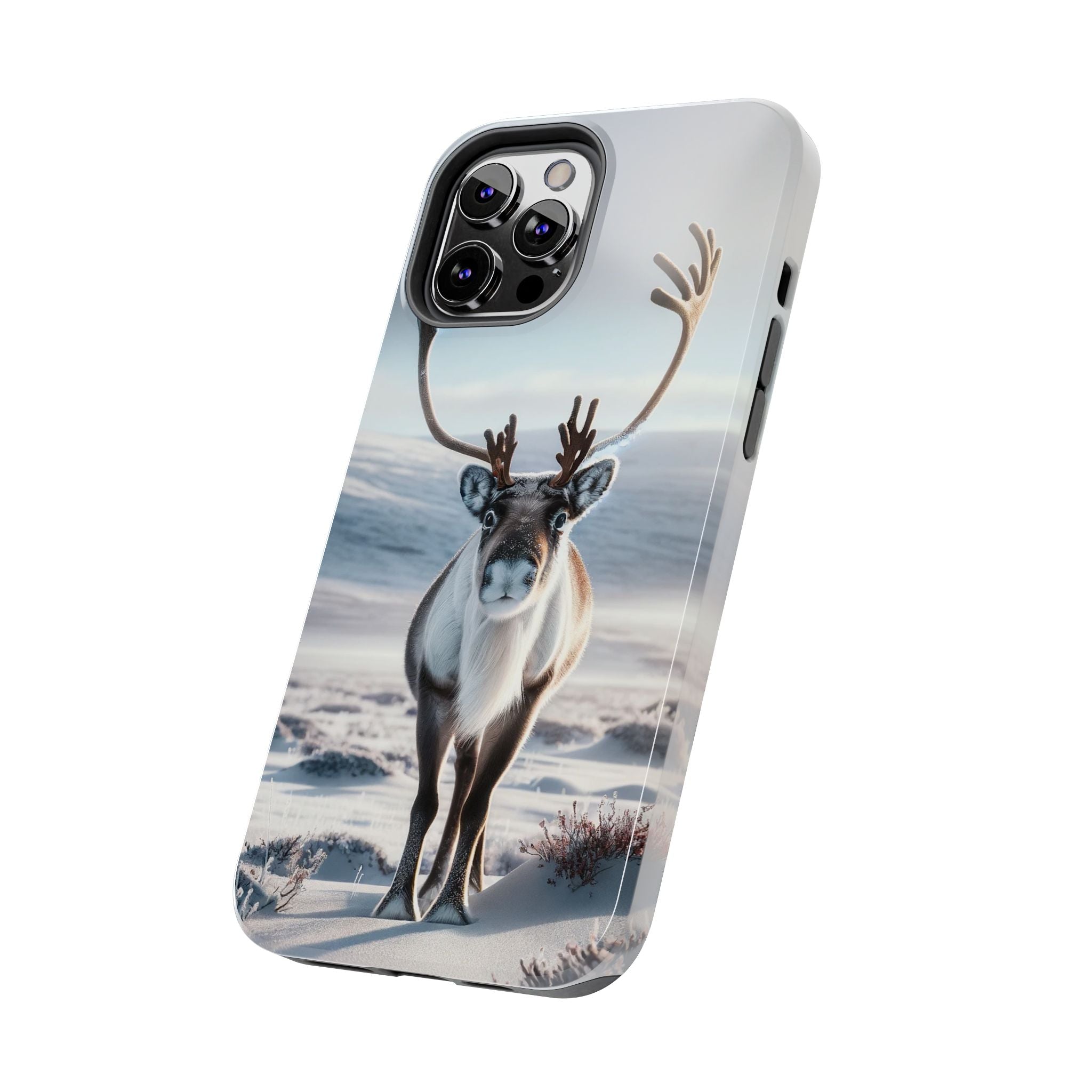 Phone Cases - Curious Reindeer Design