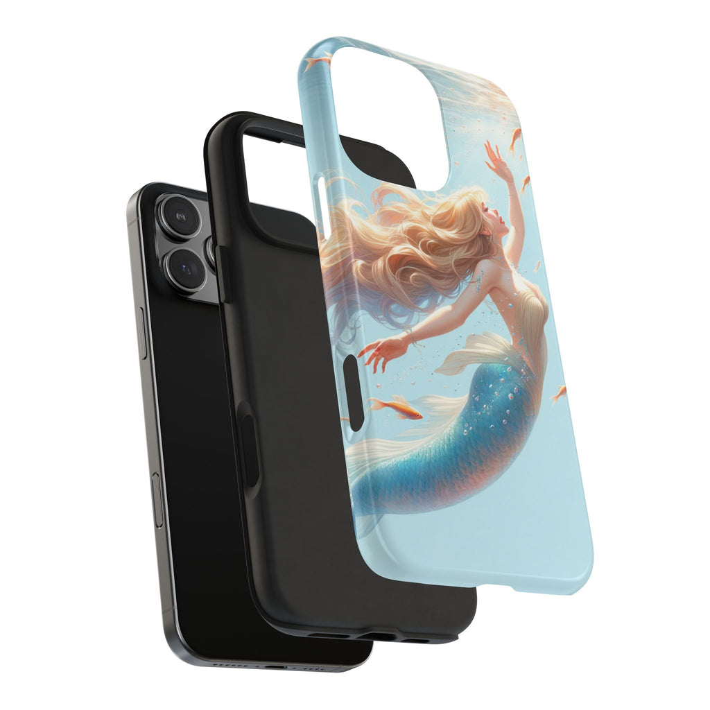 Blond mermaid - Tough Phone Case