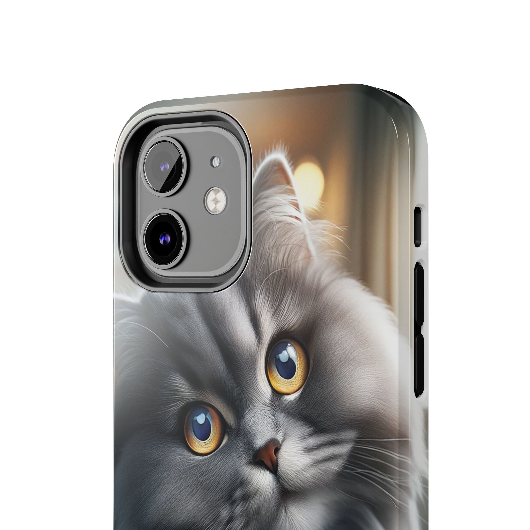 Grey cat - Tough Phone Case