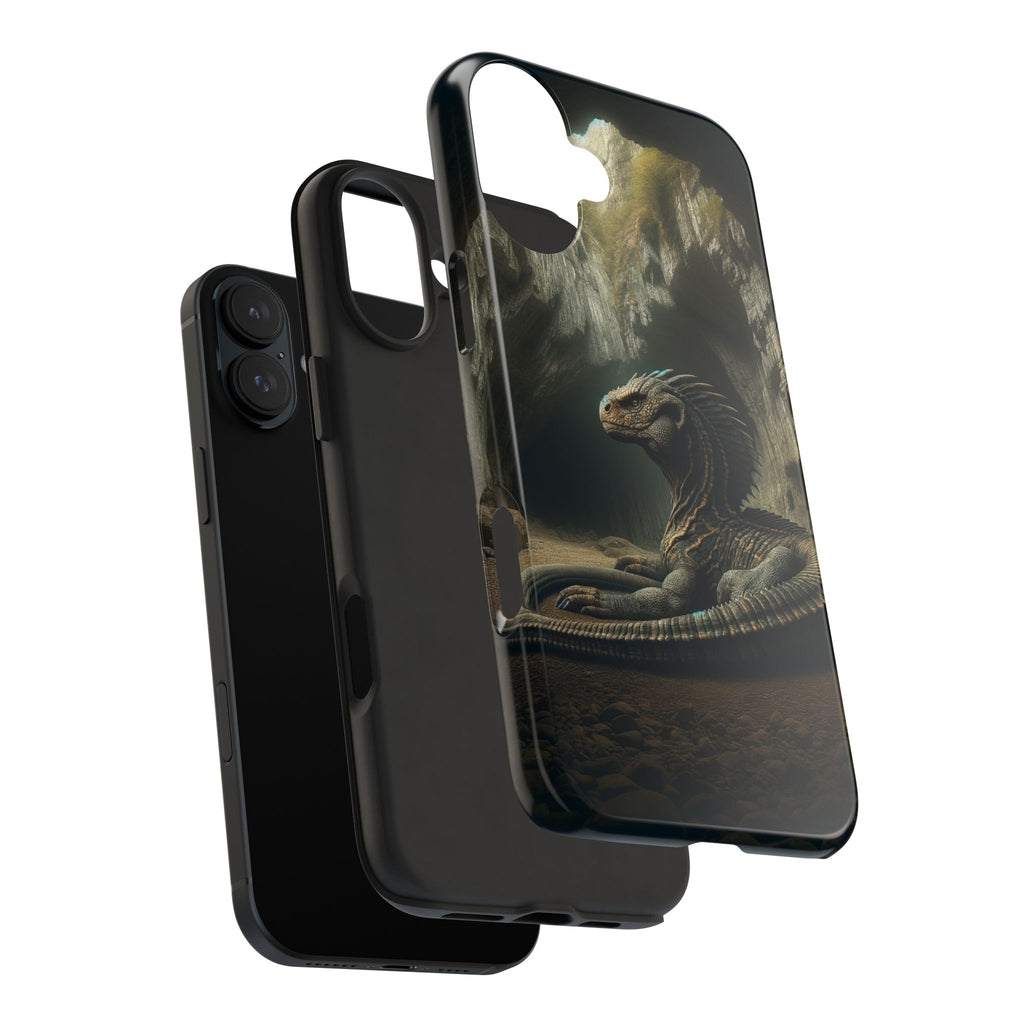 Basilisk in a cave - Tough Phone Case