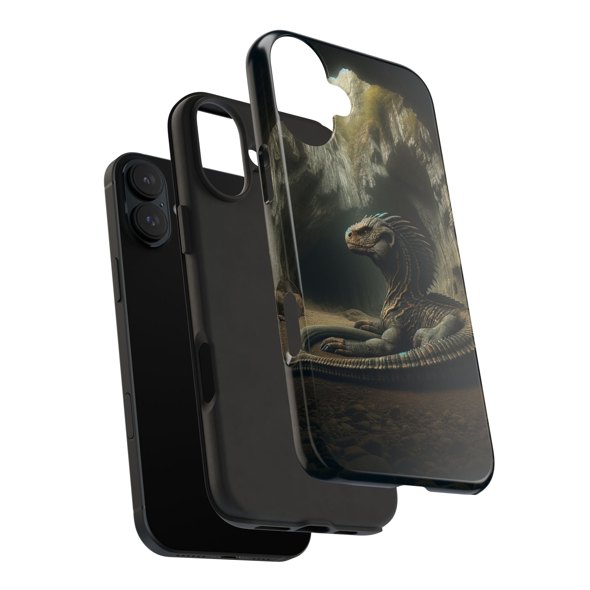 Basilisk in a cave - Tough Phone Case