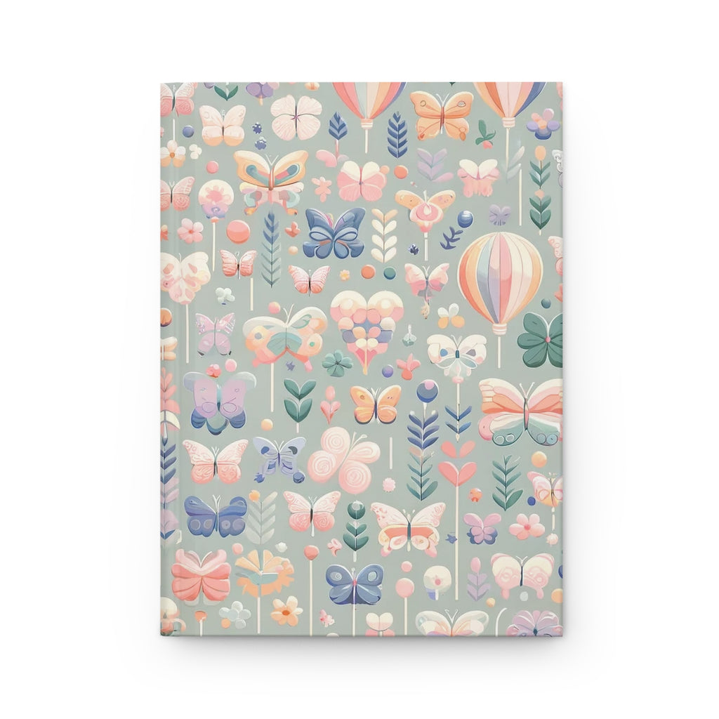 Butterflies and balloons 1 - Hardcover Notebook