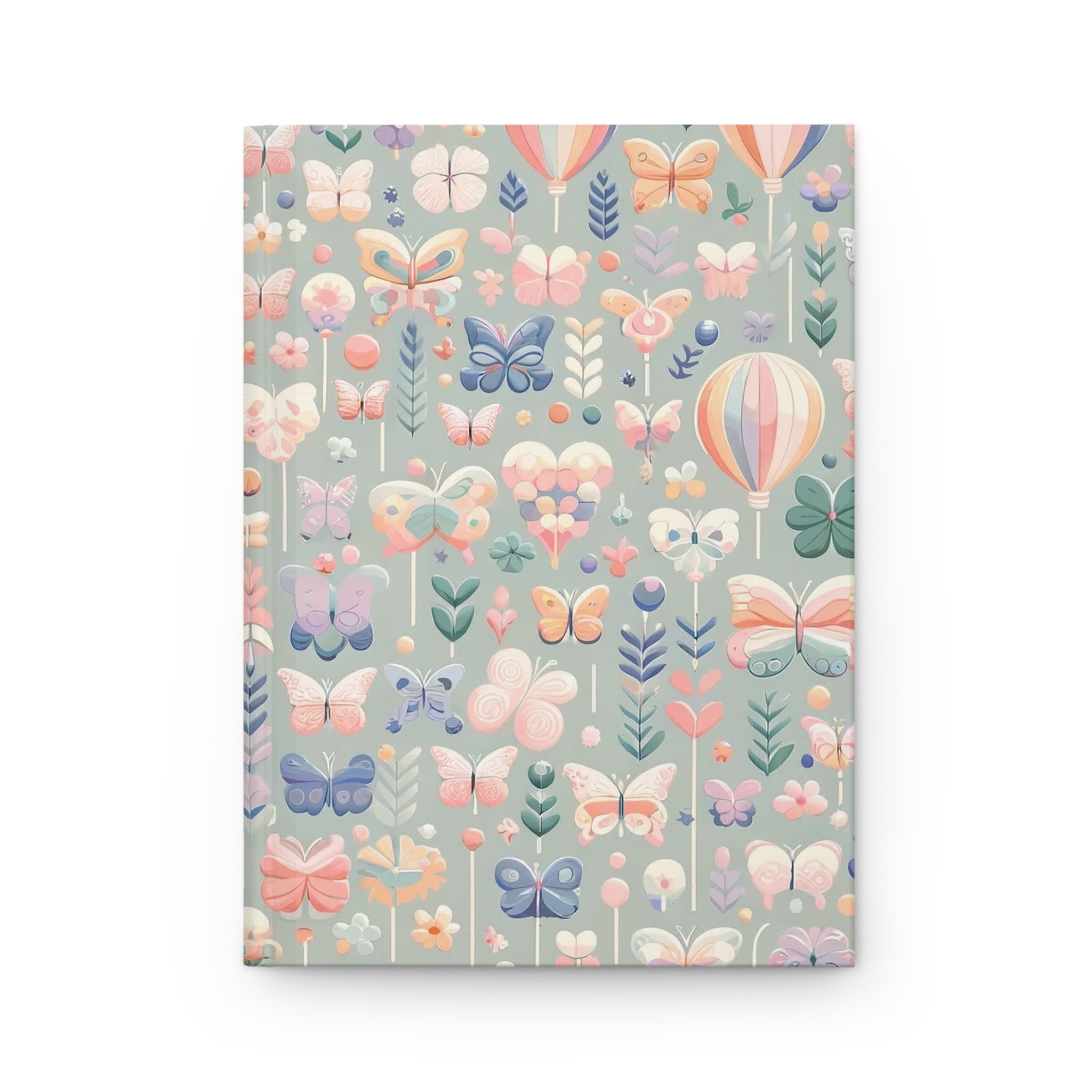 Butterflies and balloons 1 - Hardcover Notebook