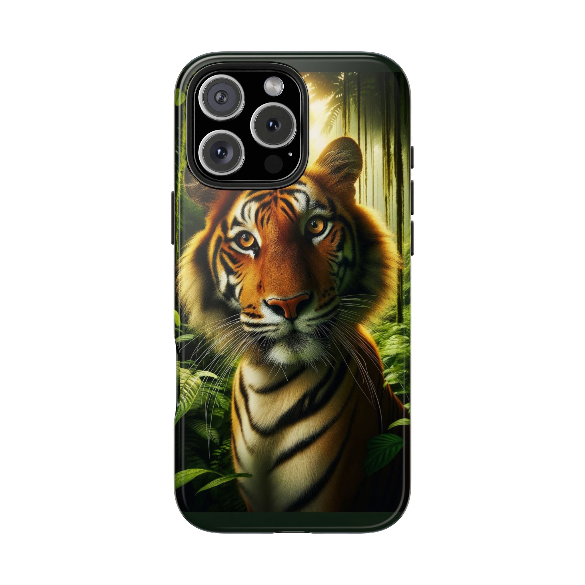 Curious Tiger - Tough Phone Case