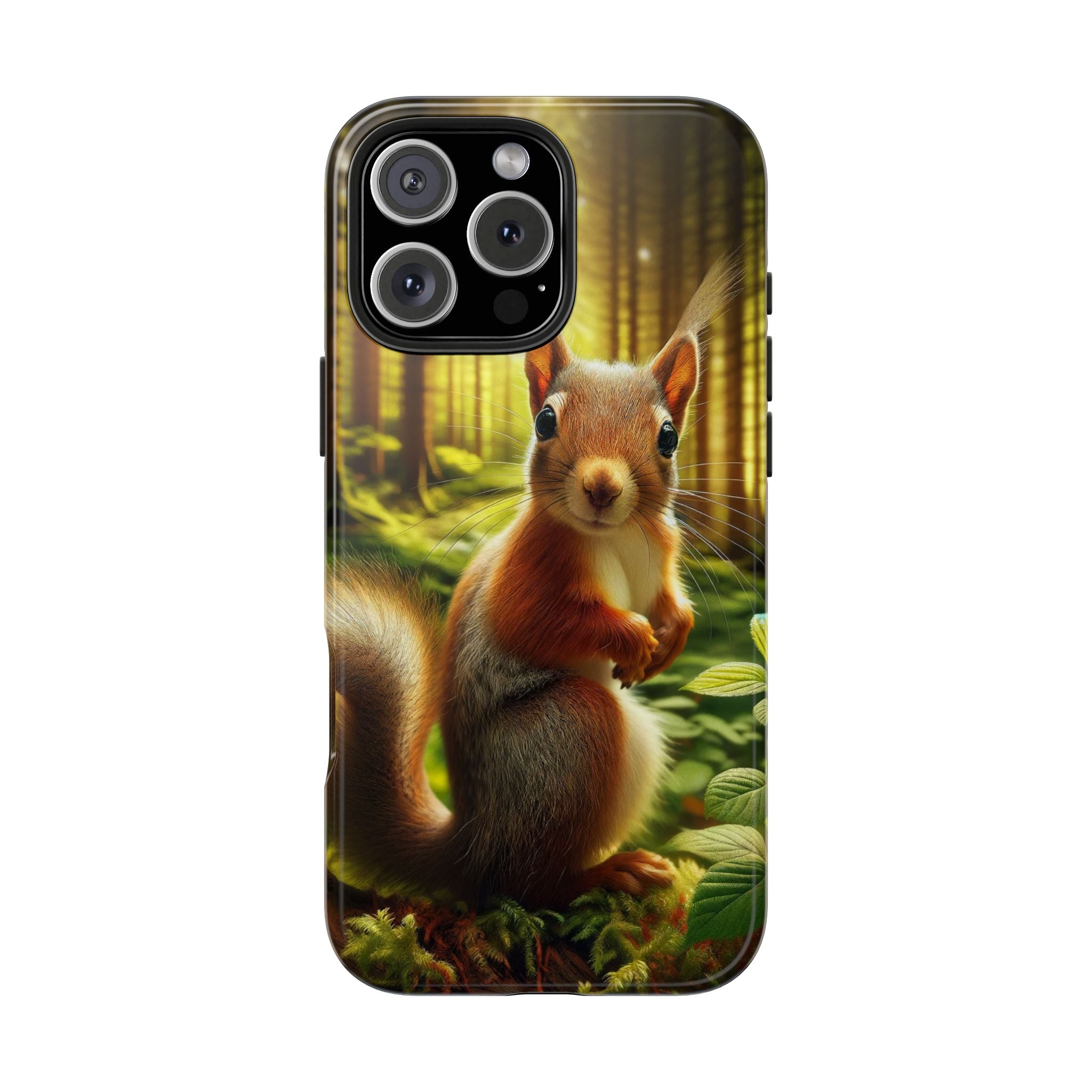 Curious squirrel - Tough Phone Case