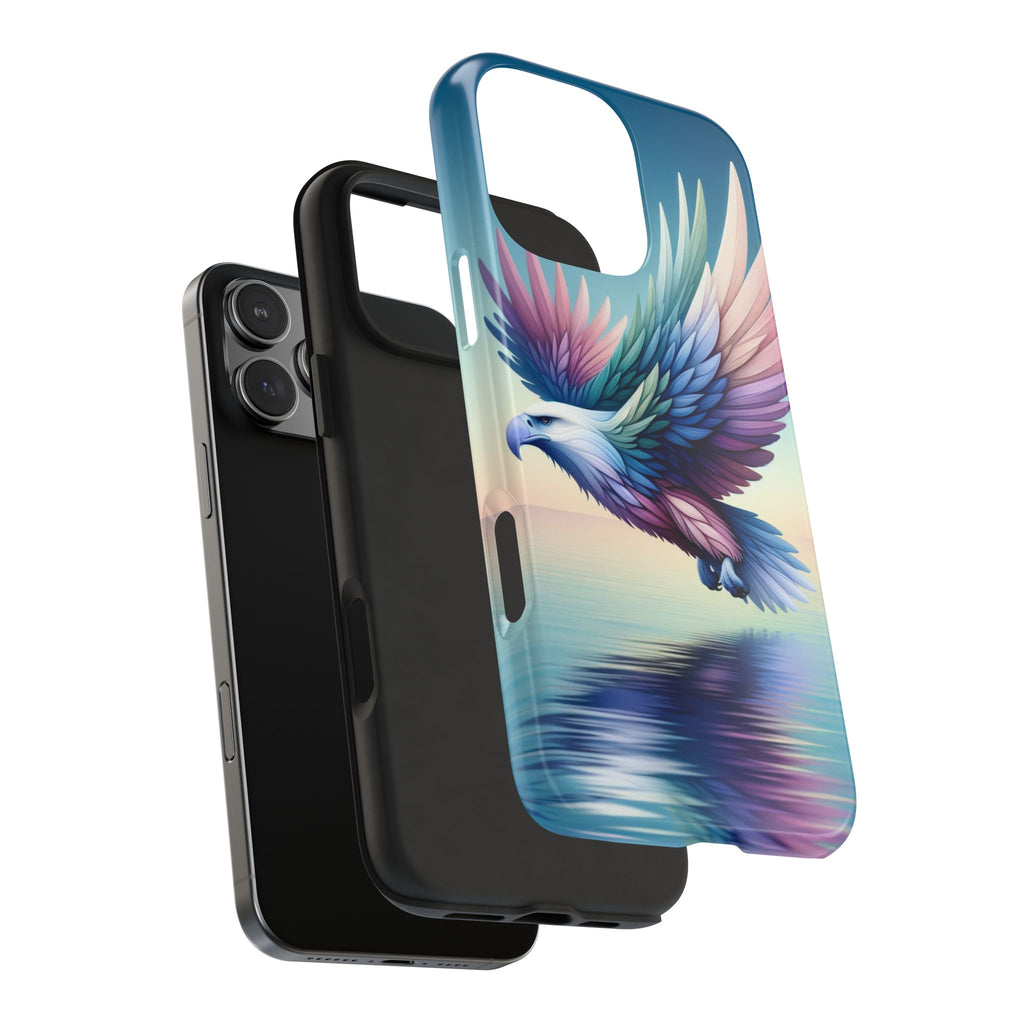 Eagle with colourful feathers - Tough Phone Case