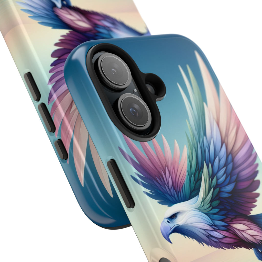 Eagle with colourful feathers - Tough Phone Case