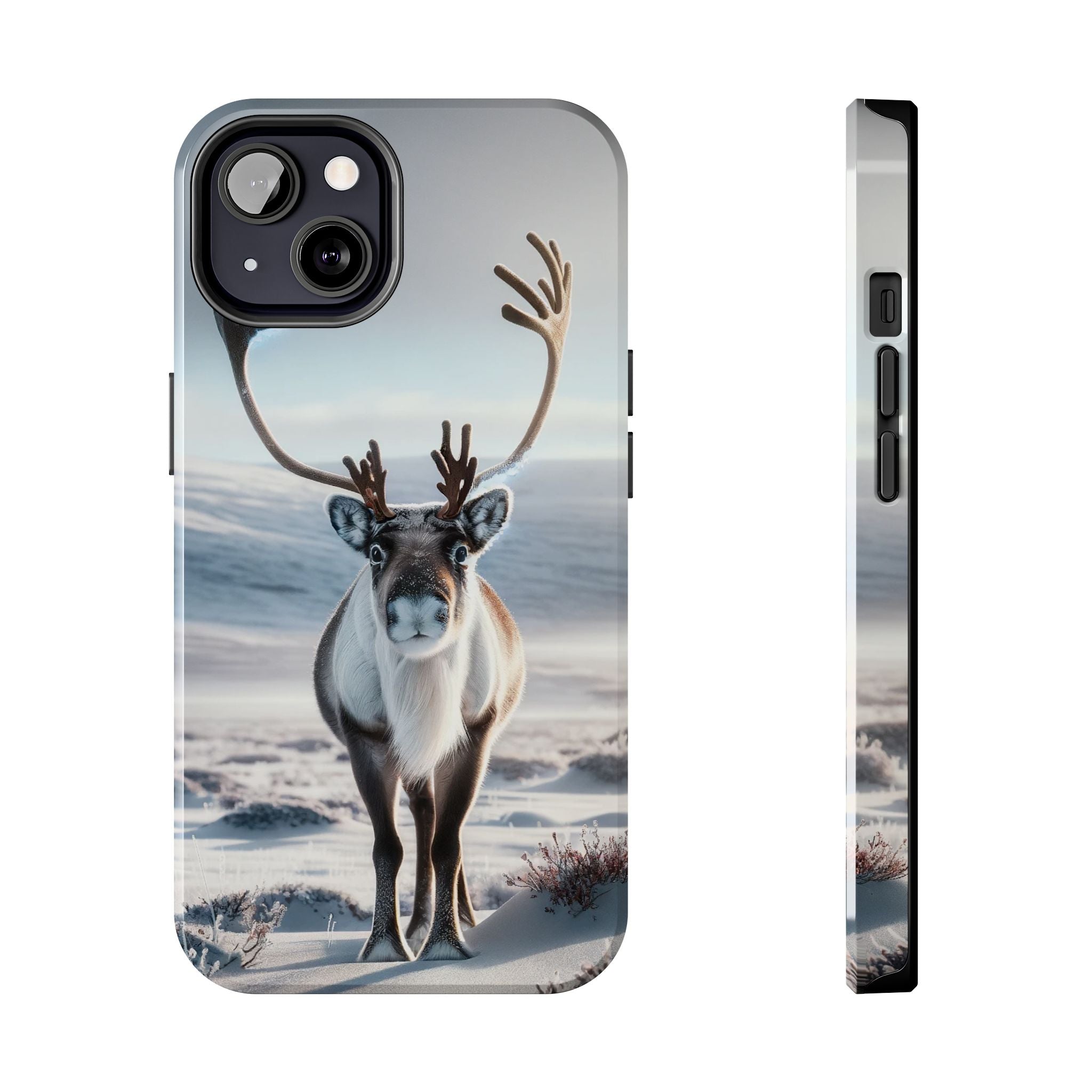 Phone Cases - Curious Reindeer Design