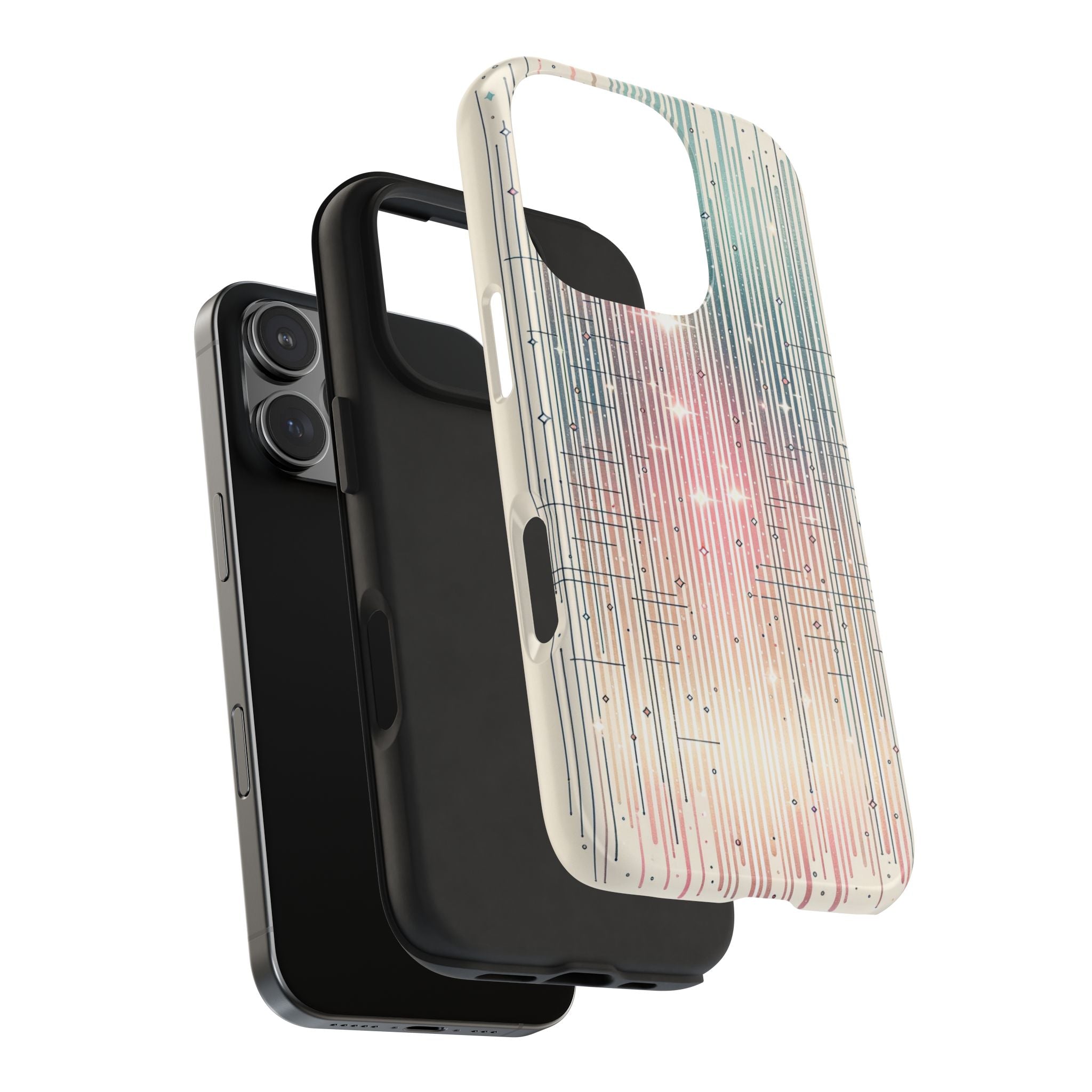 Pastel lines pattern - Tough Phone Case