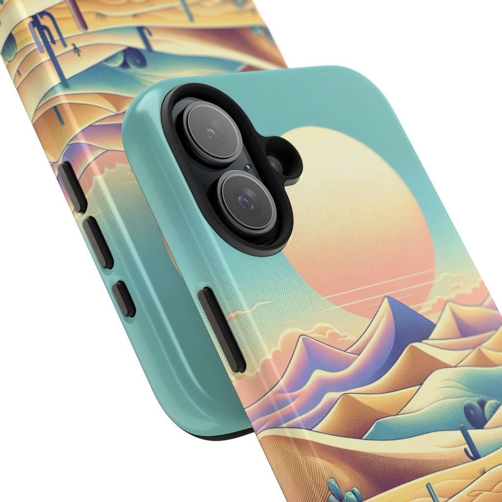 Iguana in the desert 2 - Tough Phone Case