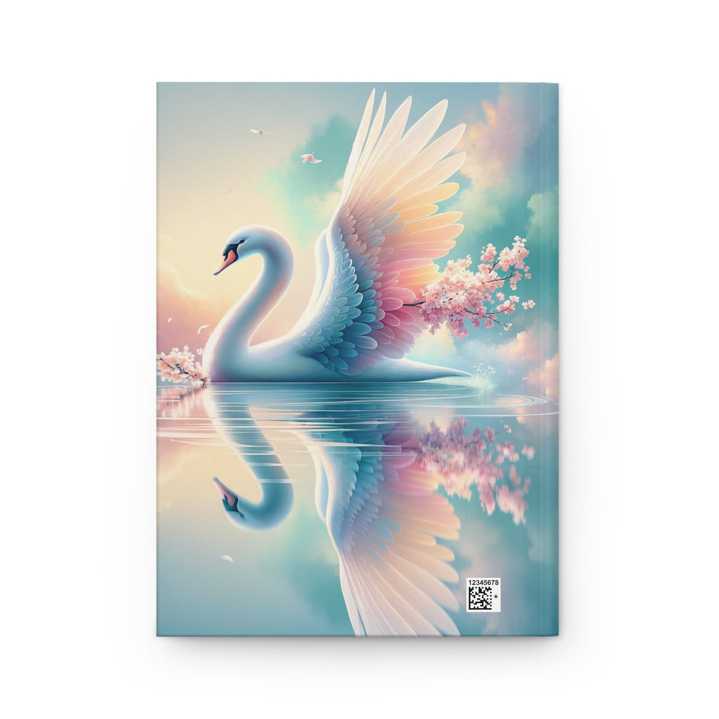 Swan - Hardcover Notebook