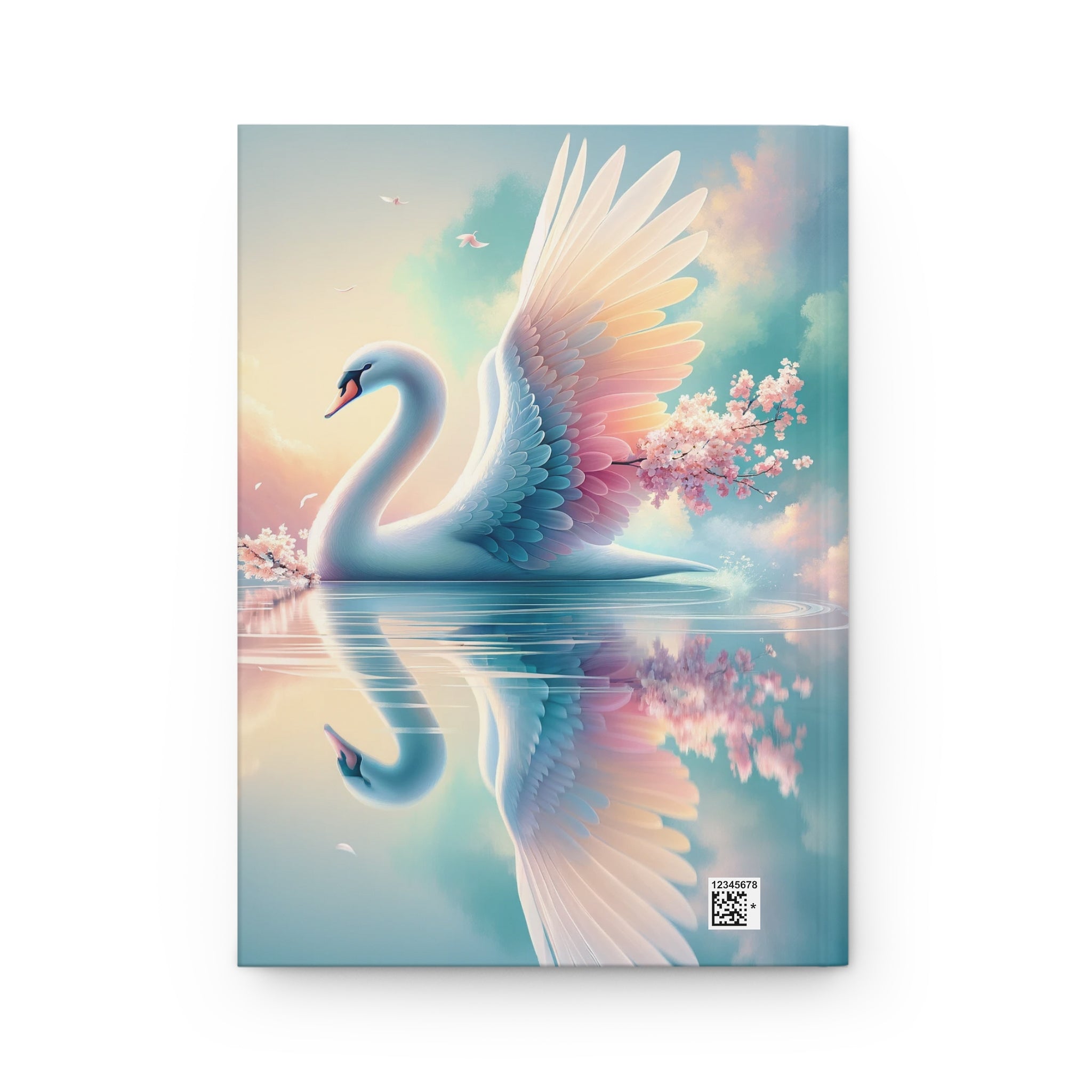 Swan - Hardcover Notebook