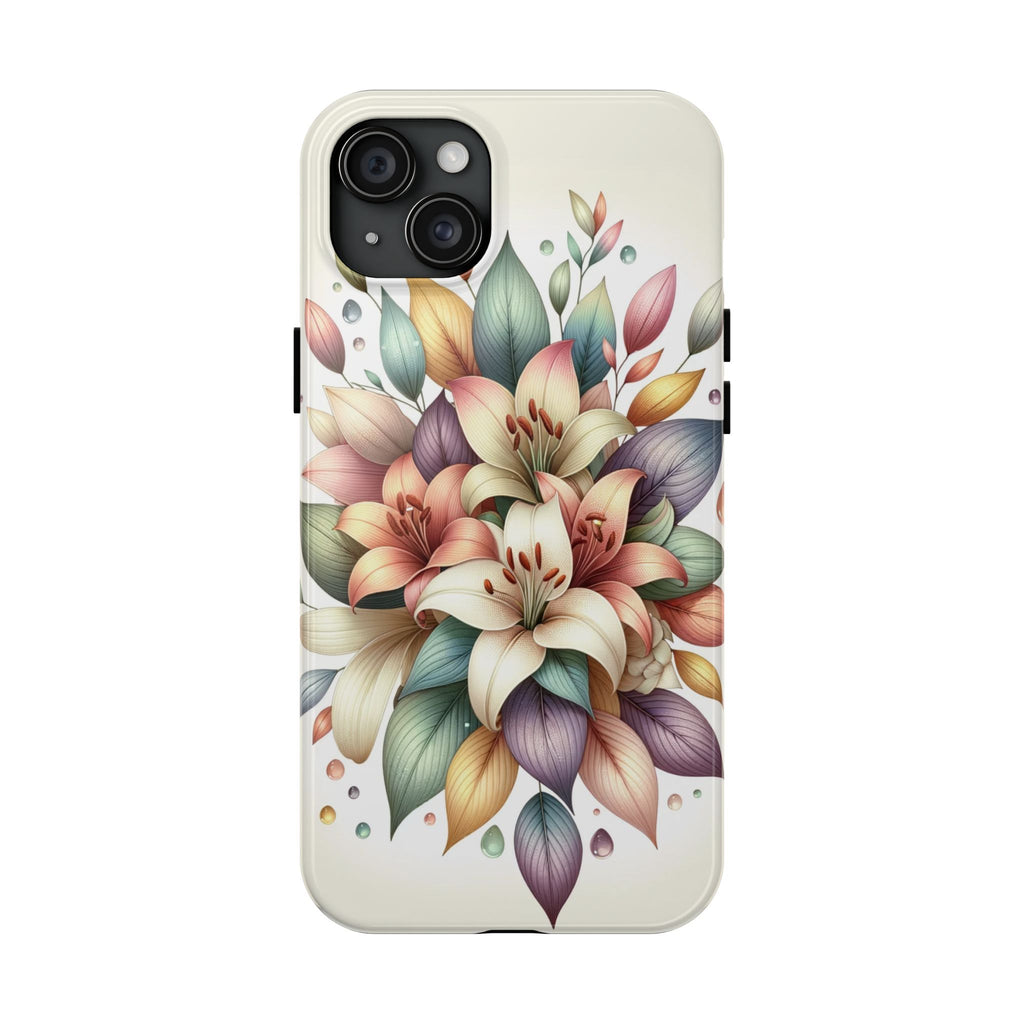 Phone Cases - Beautiful Lily Bouquet Design