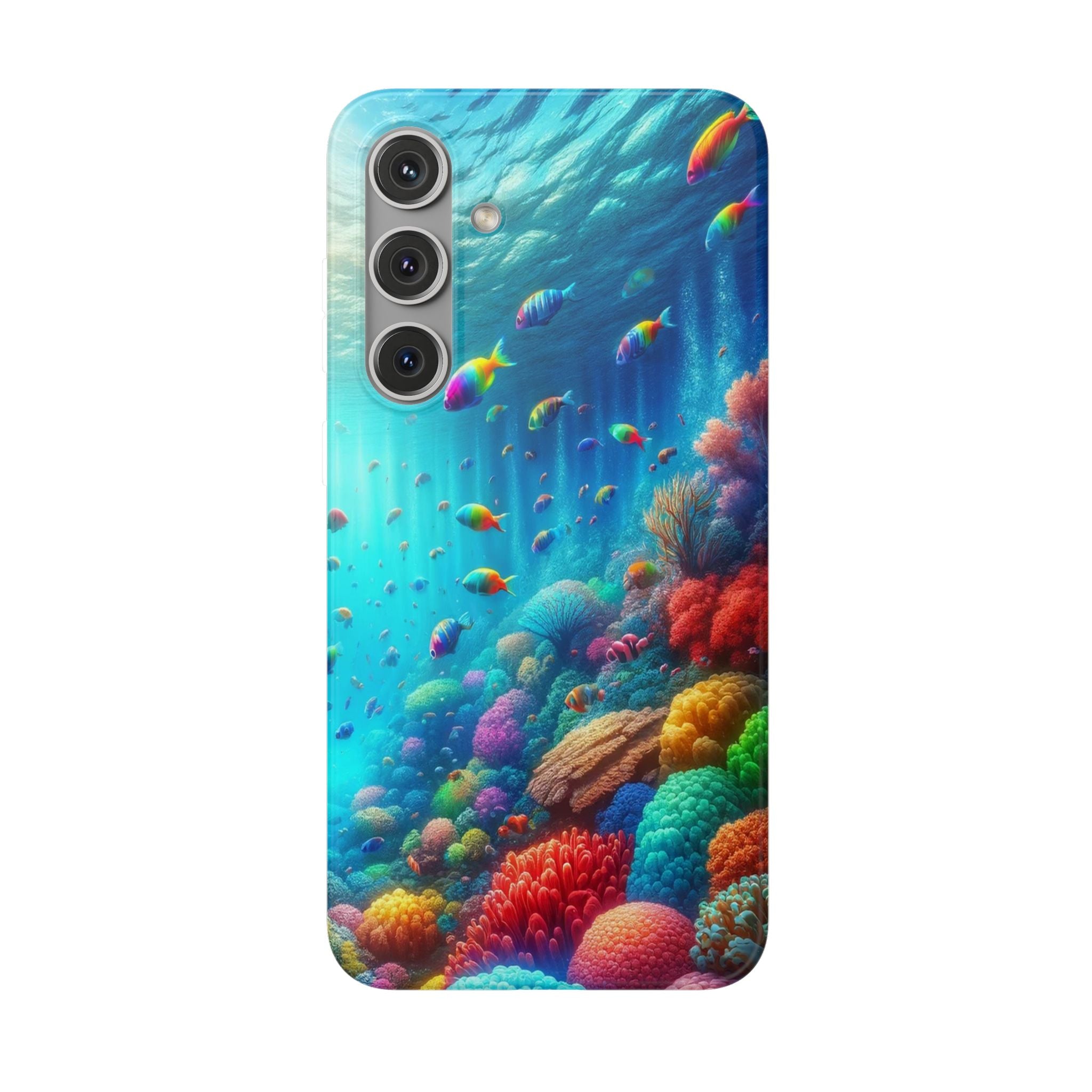 Colourful fish - Flexi Case (Samsung only)