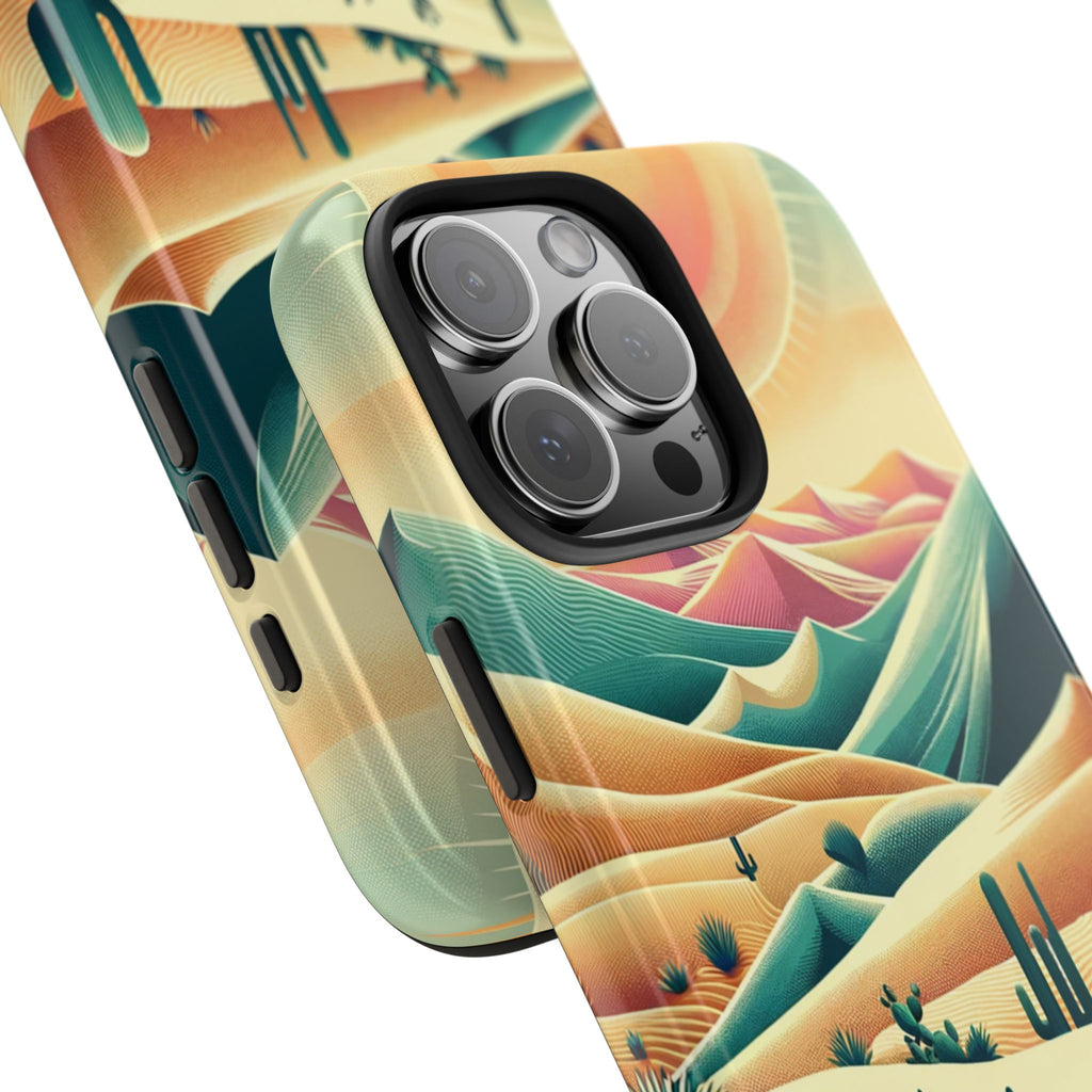 Iguana in the desert - Tough Phone Case