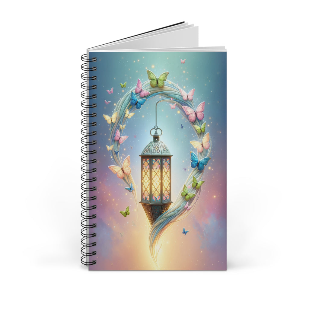 Light & Butterflies Lamp - Spiral Journal (EU)