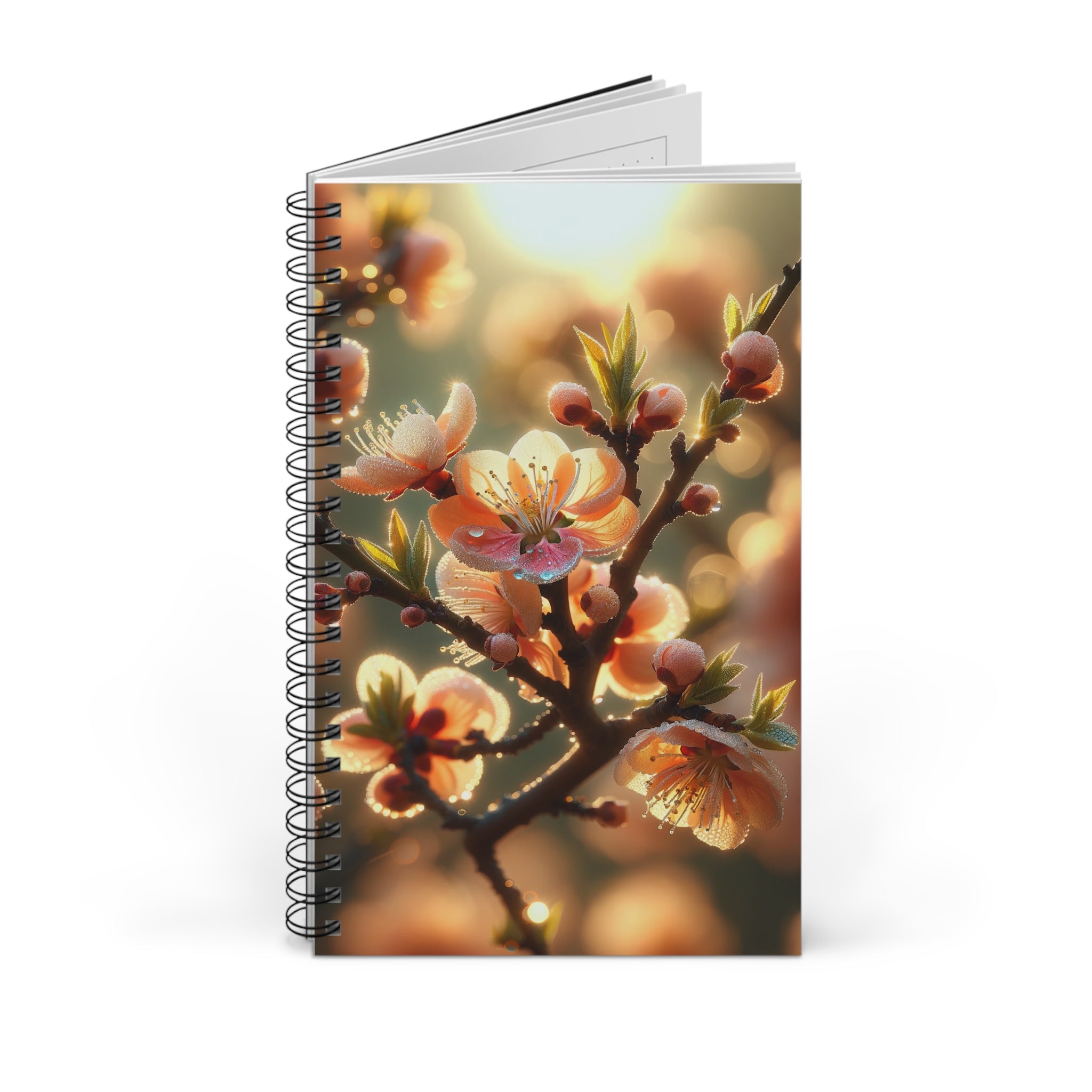 Peach-coloured diamond flowers (1) - Spiral Journal