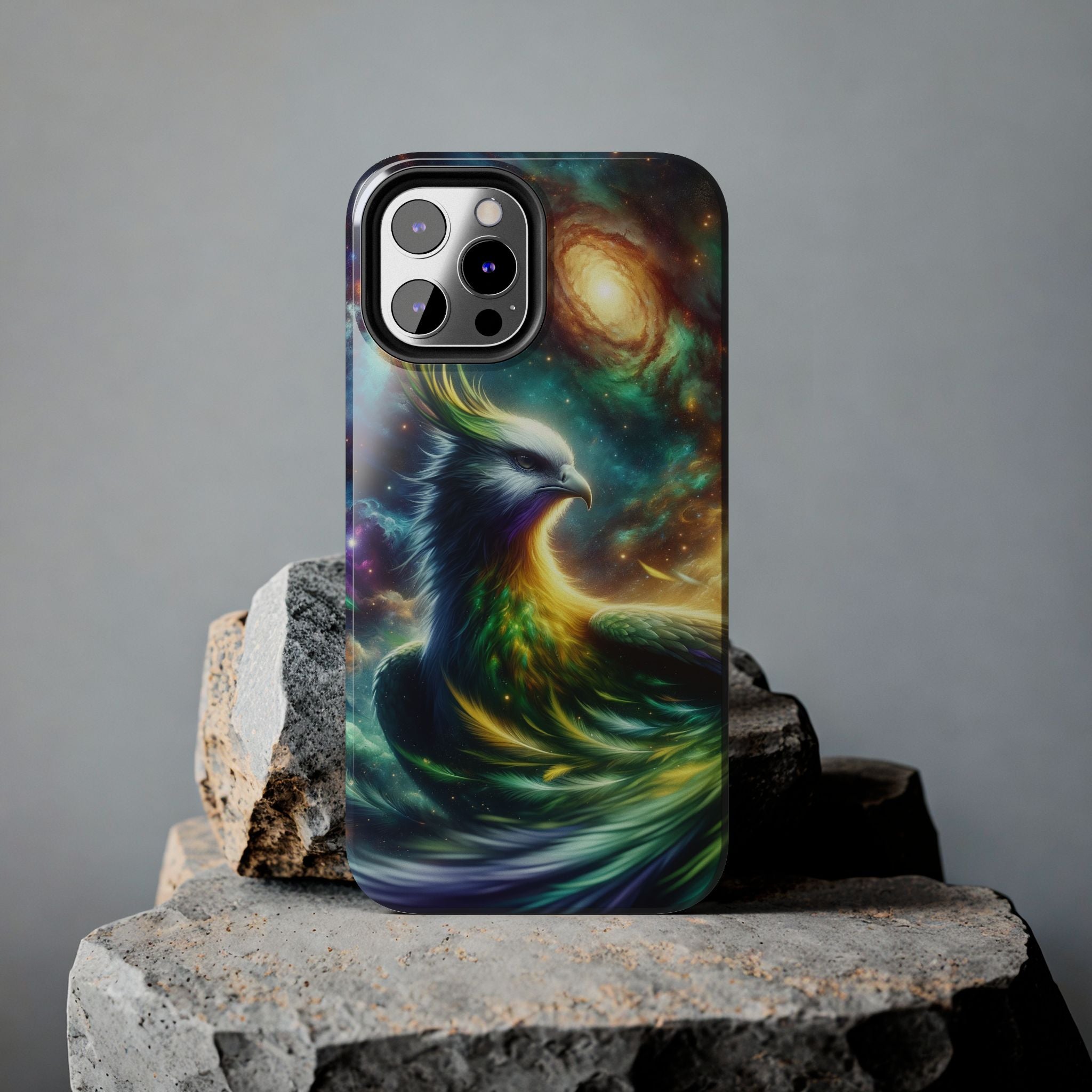 Phone Cases - Green Phoenix Design