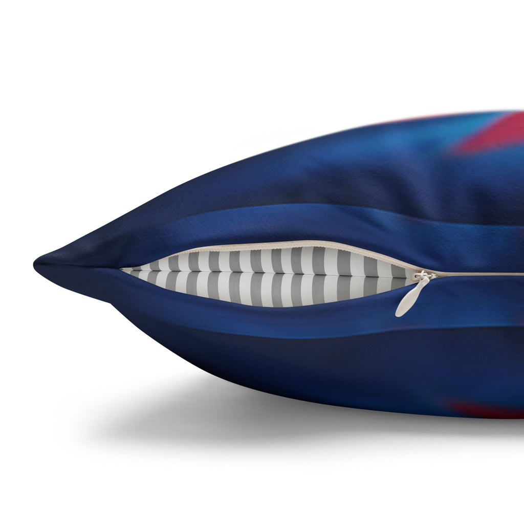 A big lotus flower - Suede Square Pillowcase