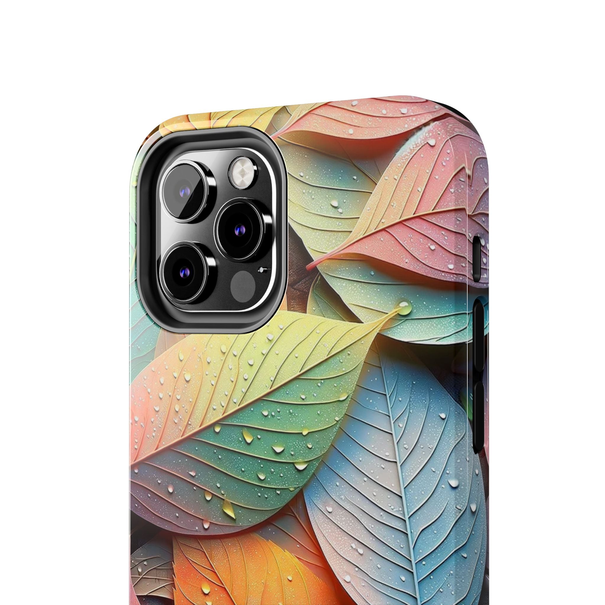 Pastel coloured leaves - Tough Phone Case