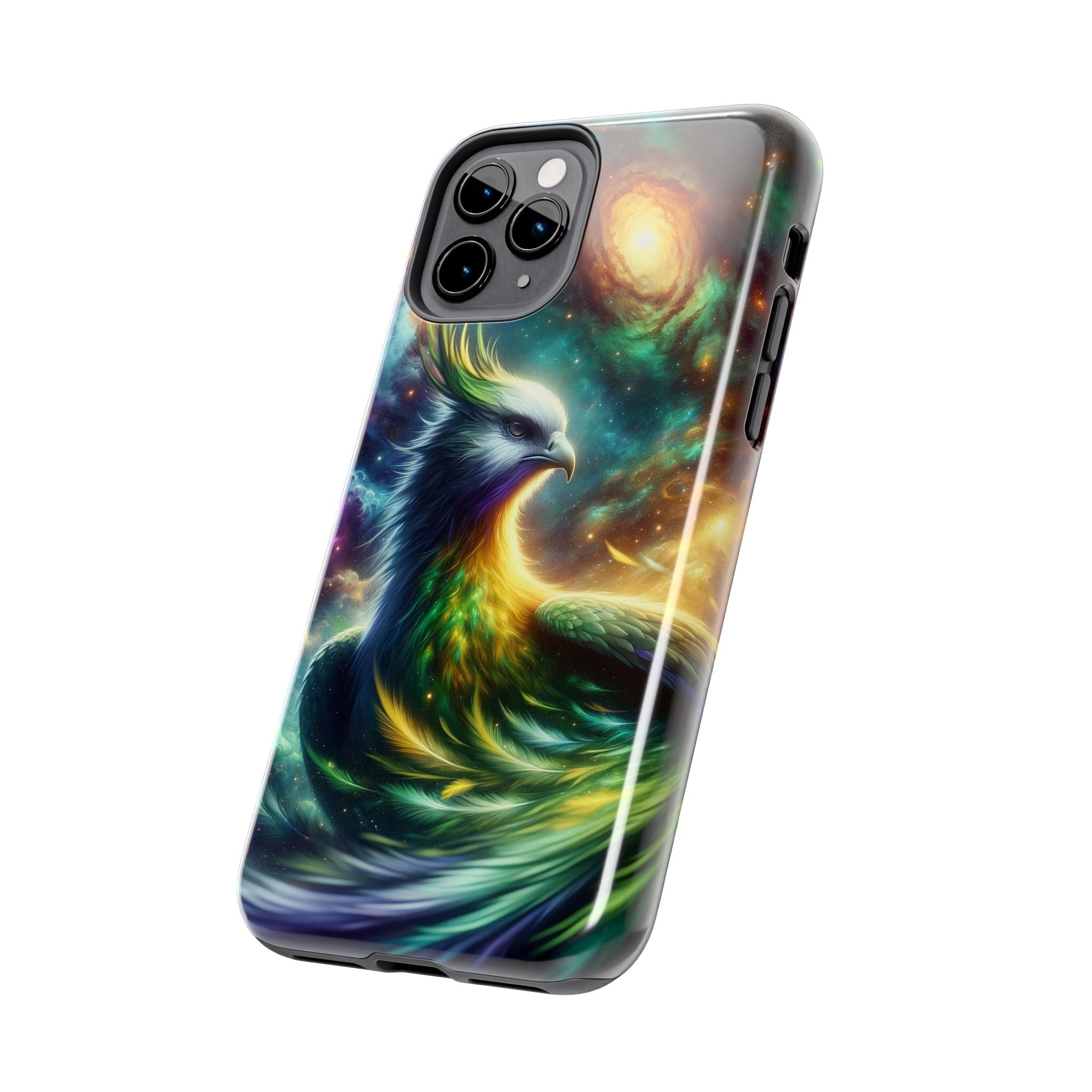 Phone Cases - Green Phoenix Design