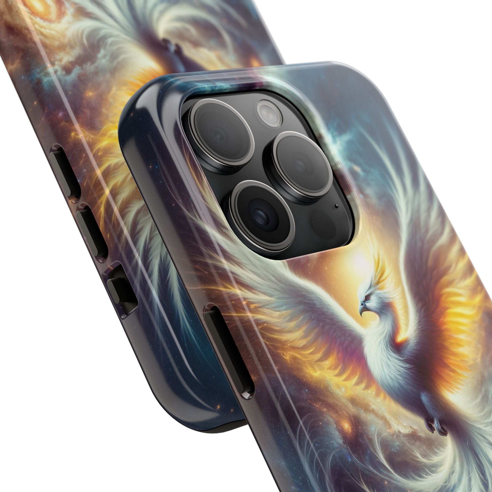 Phone Case - White Phoenix Design