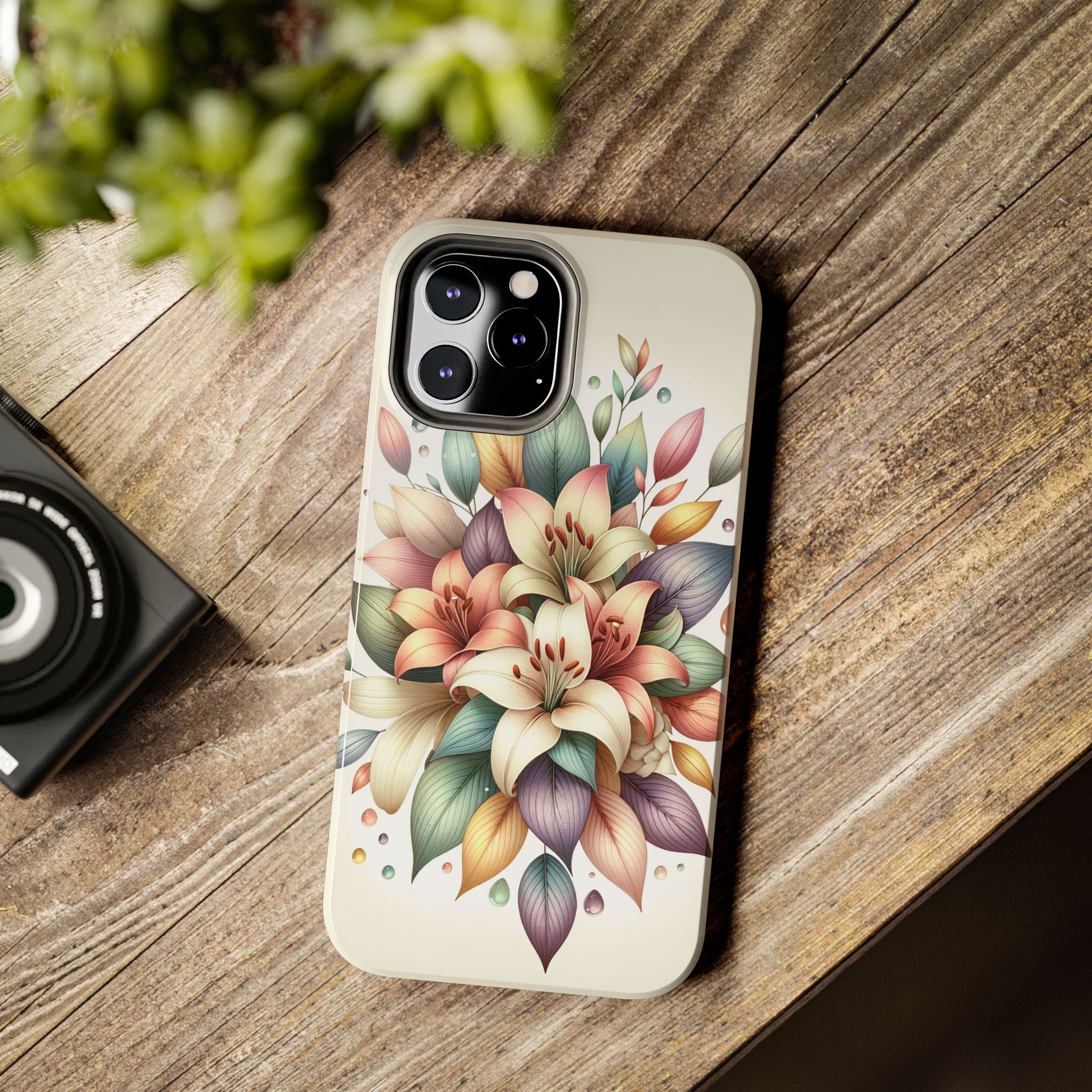 Phone Cases - Beautiful Lily Bouquet Design