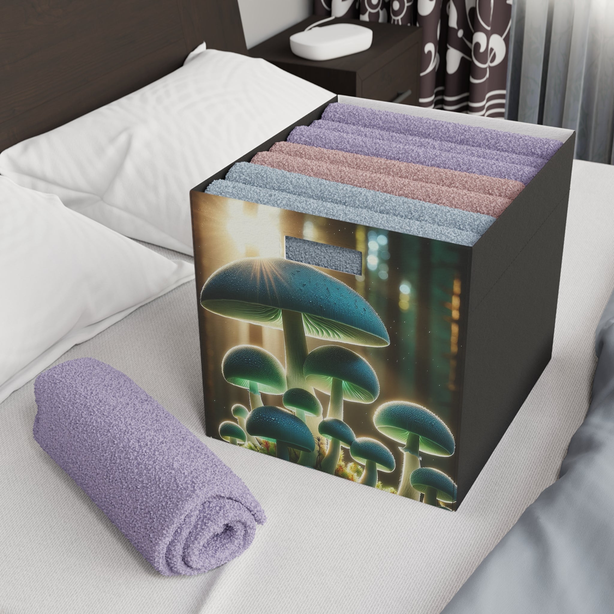 Green Mushrooms - Storage Box