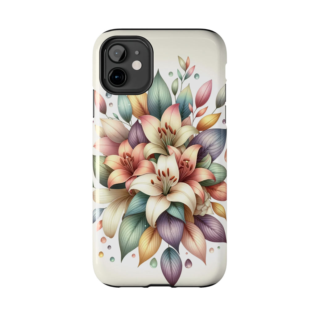 Phone Cases - Beautiful Lily Bouquet Design
