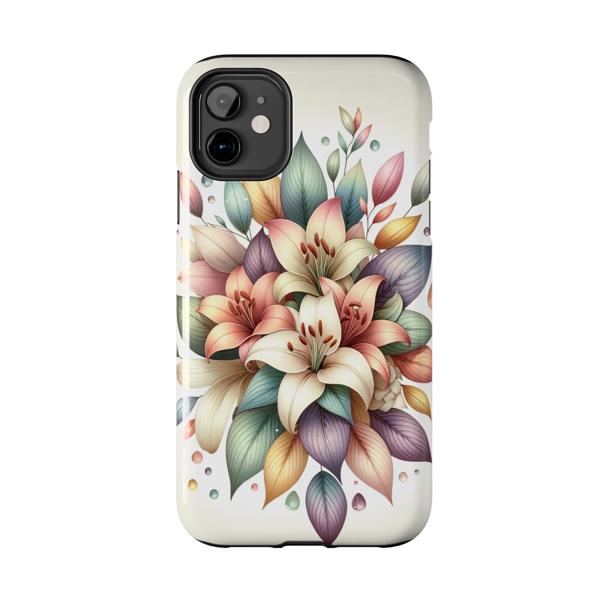 Phone Cases - Beautiful Lily Bouquet Design