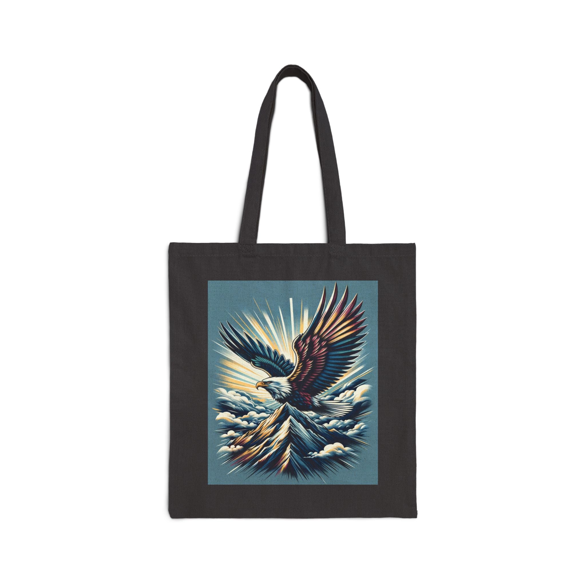Majestic Eagle - Cotton Canvas Tote Bag