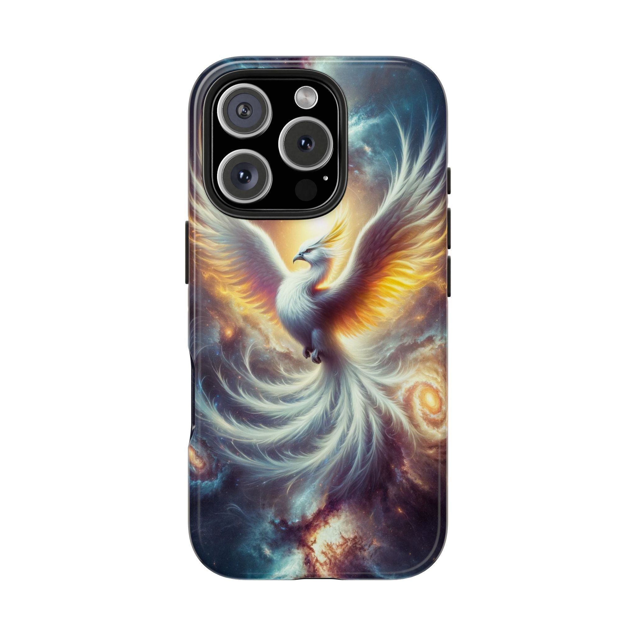 Phone Case - White Phoenix Design