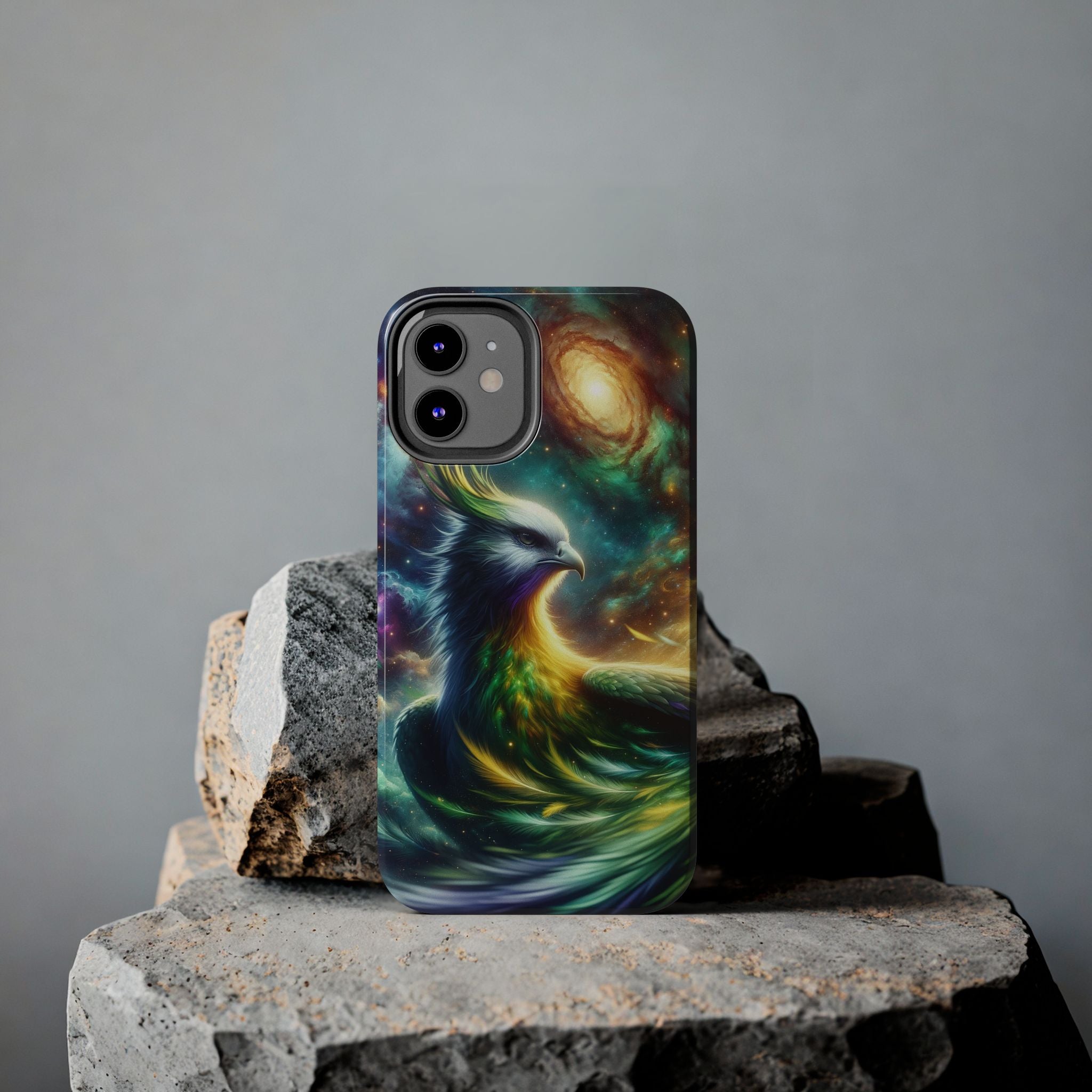 Phone Cases - Green Phoenix Design