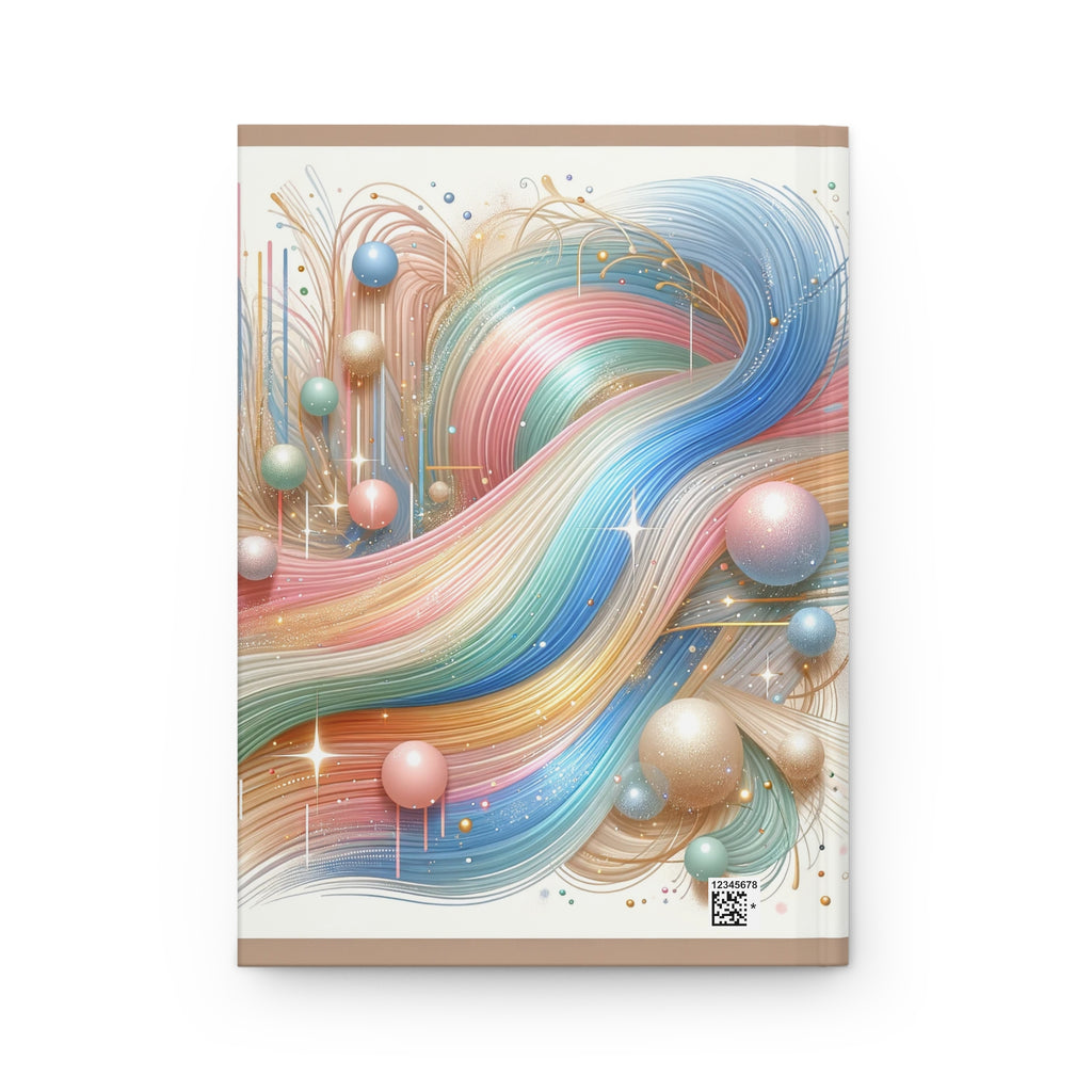 Unique Pastel Art design - Hardcover Notebook