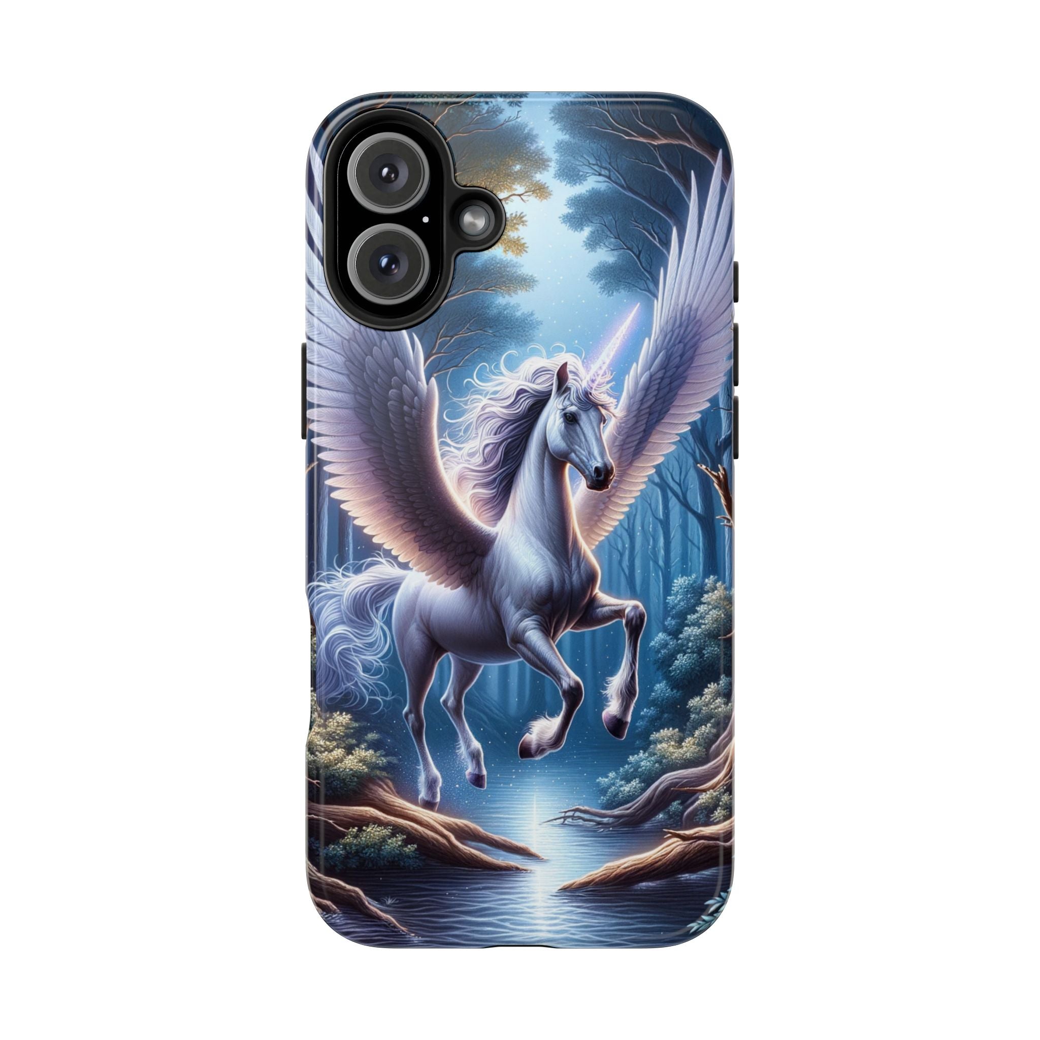 Phone Case - Unicorn Landing in Magical Forest
