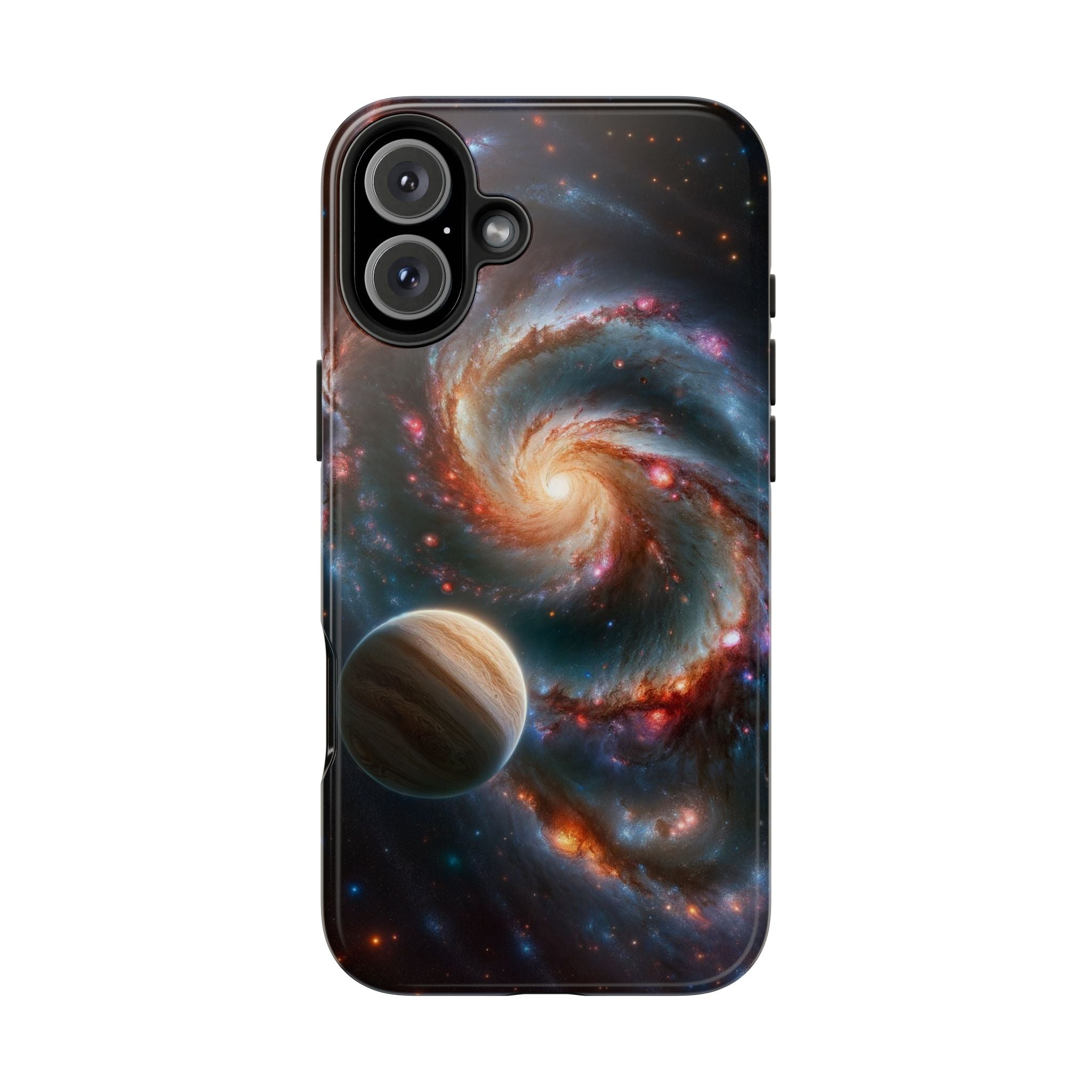 Yellow planet and wormhole - Tough Phone Case
