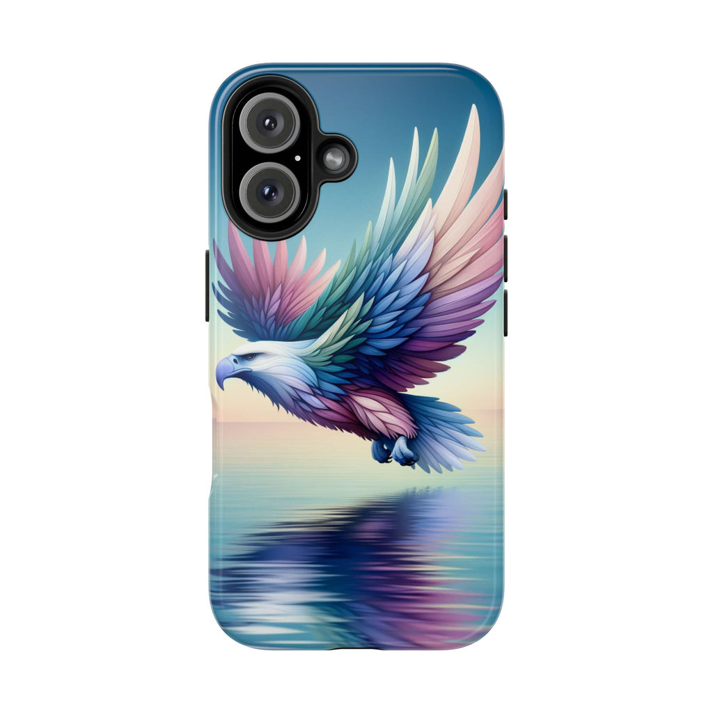 Eagle with colourful feathers - Tough Phone Case