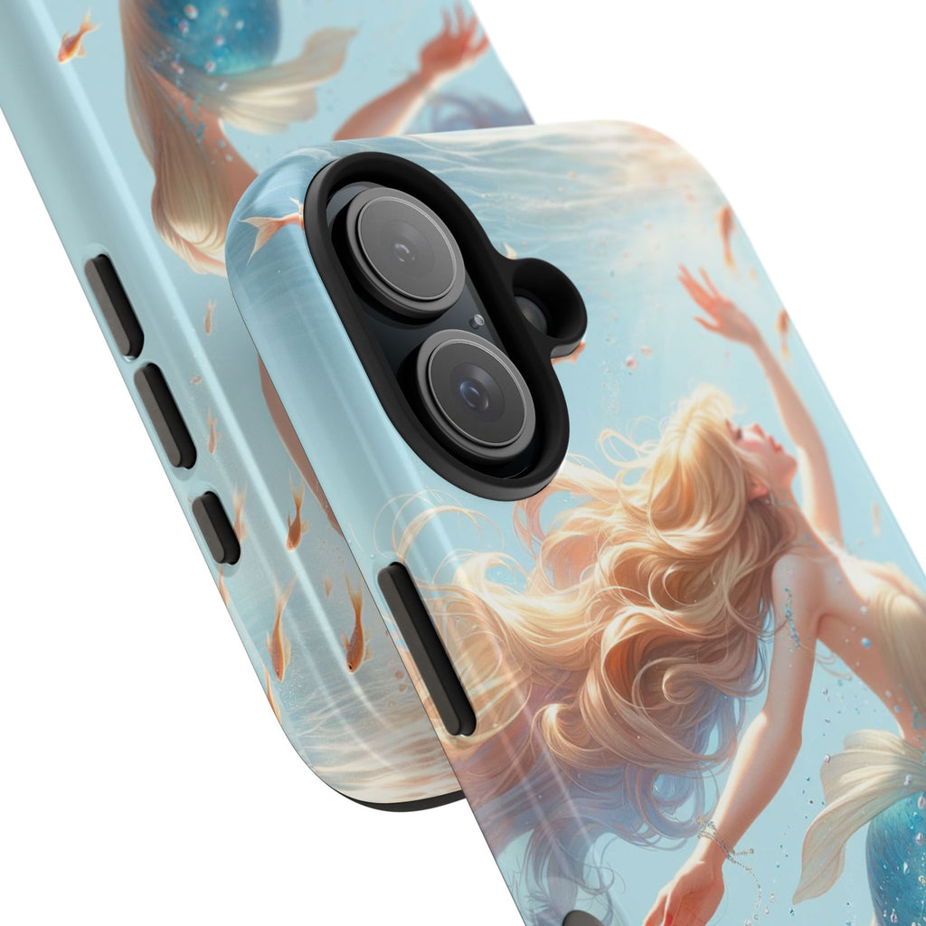 Blond mermaid - Tough Phone Case