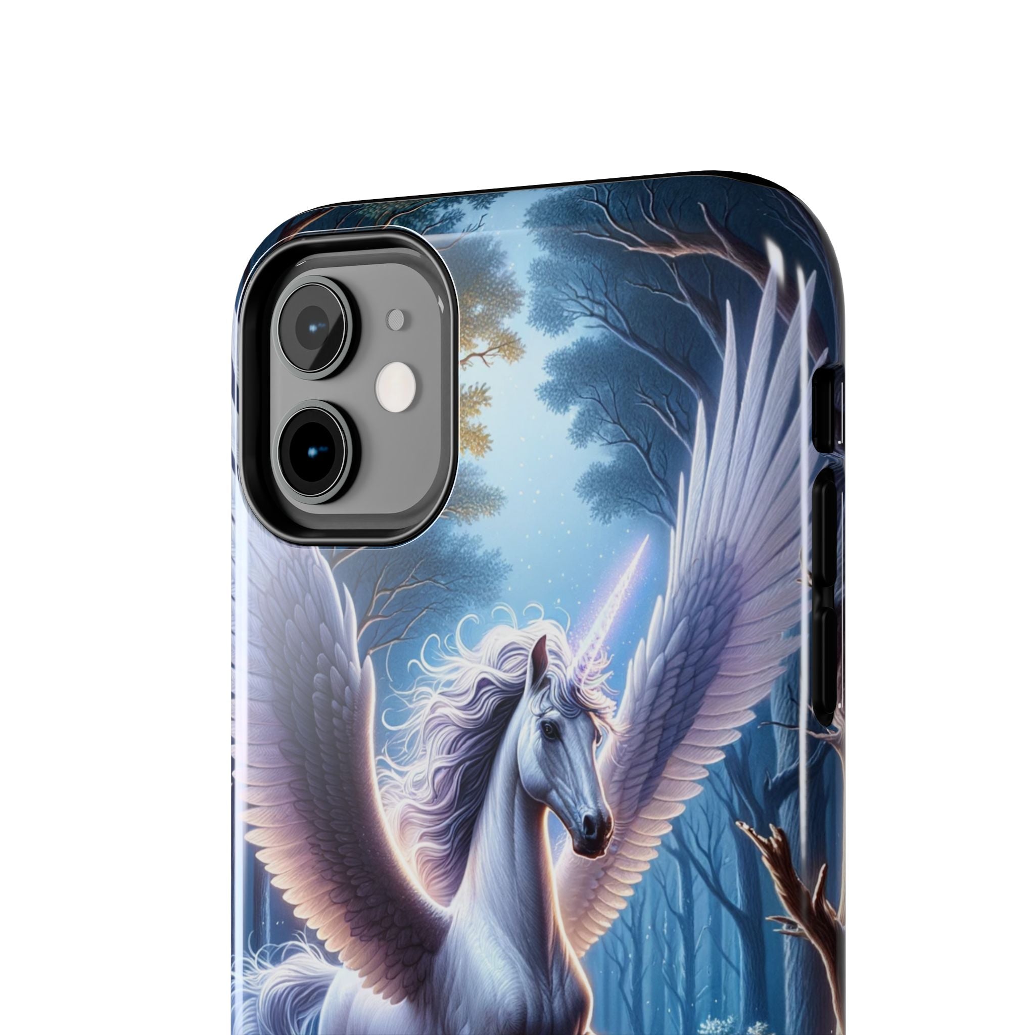 Phone Case - Unicorn Landing in Magical Forest