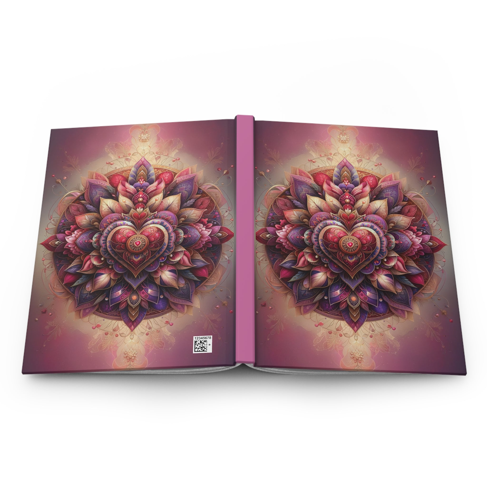 Pink Mandala - Hardcover Notebook