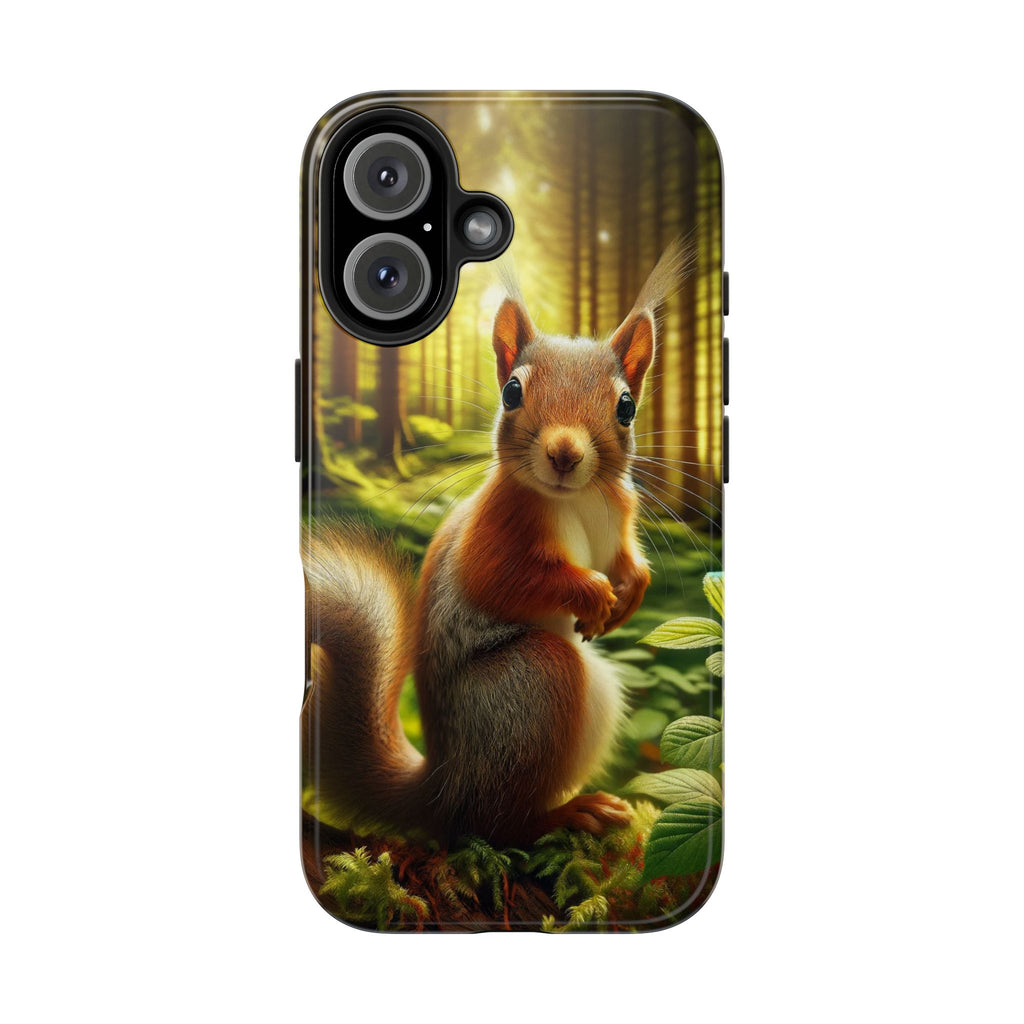 Curious squirrel - Tough Phone Case