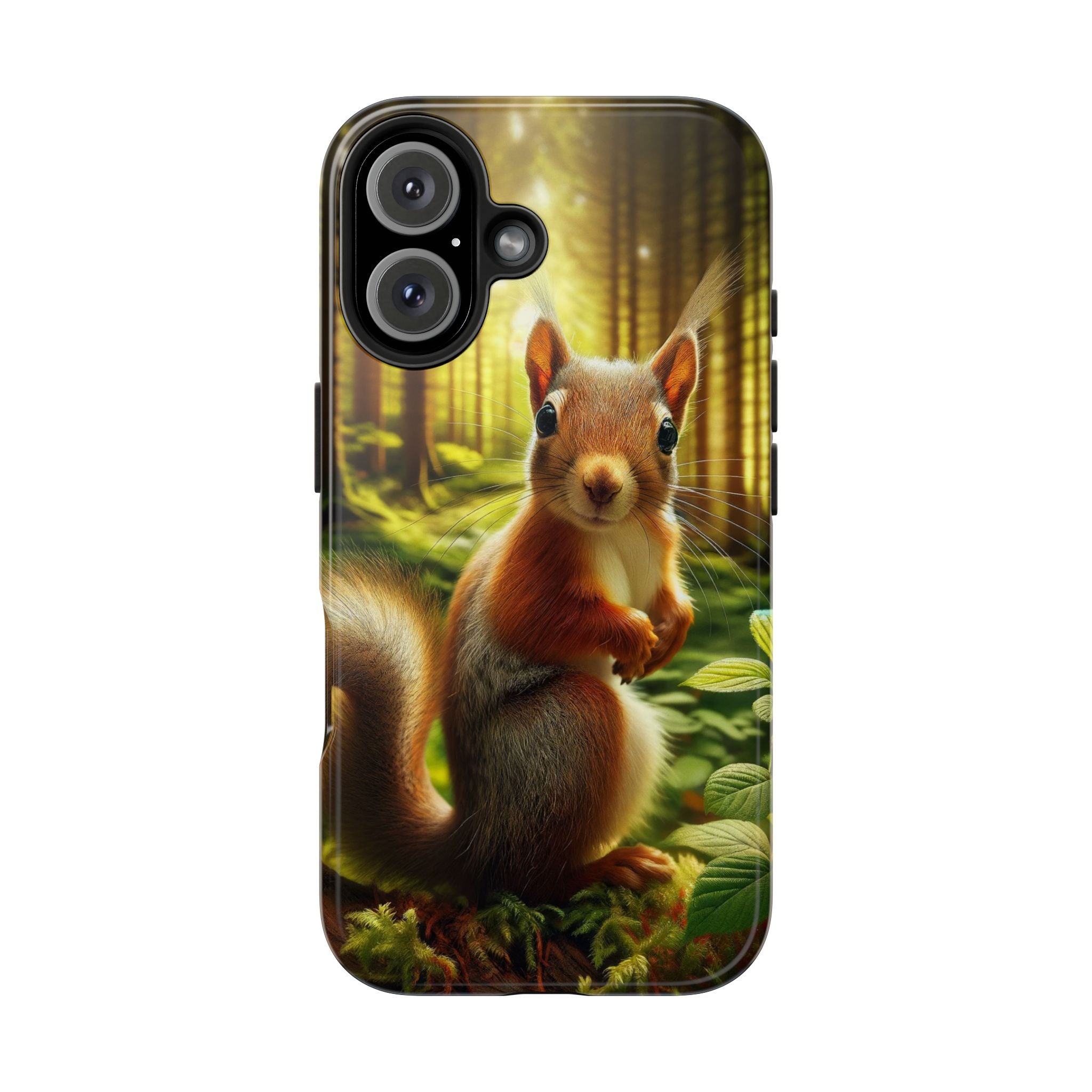 Curious squirrel - Tough Phone Case