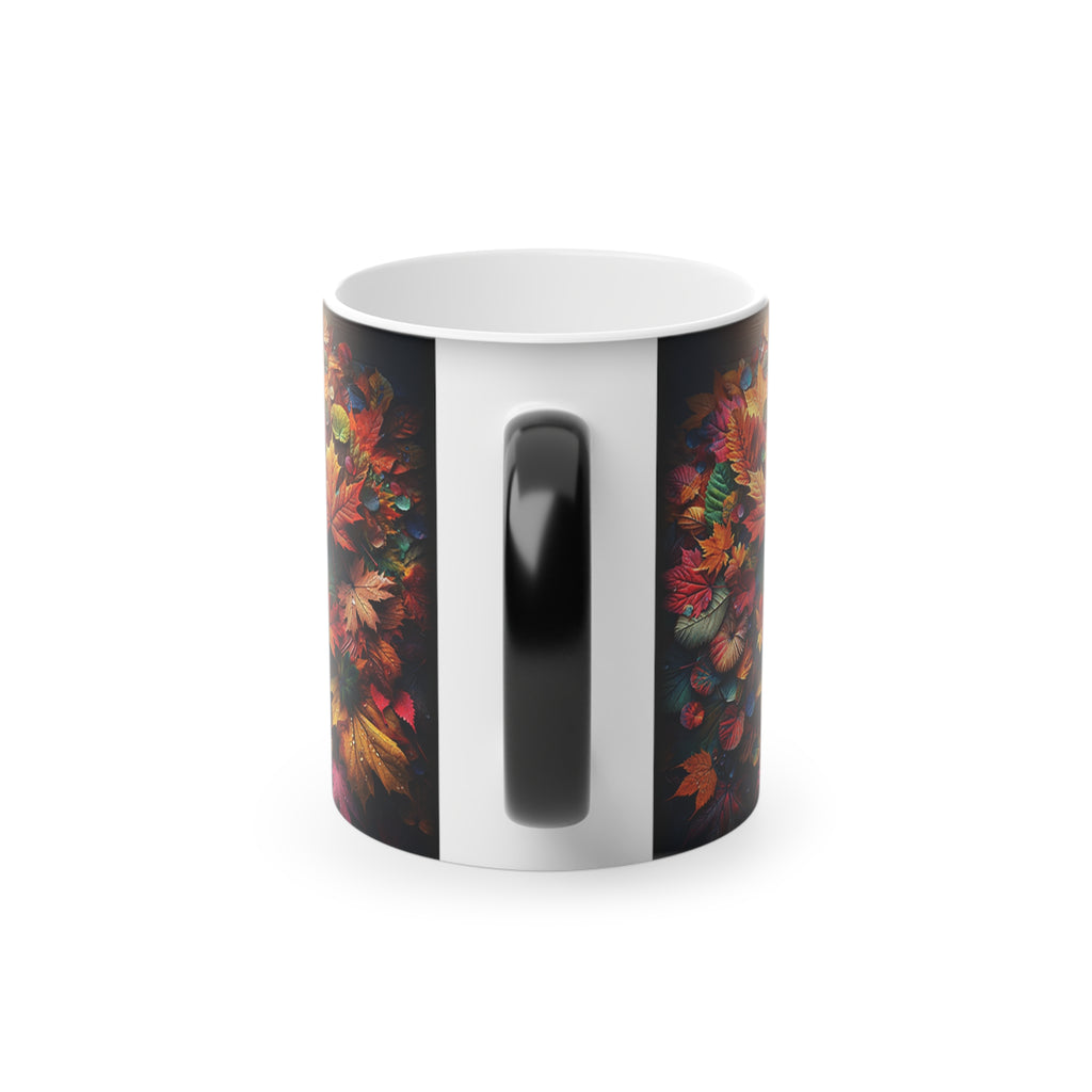 Autumn Leaves Magic Mug — Color-Changing Coffee Cup