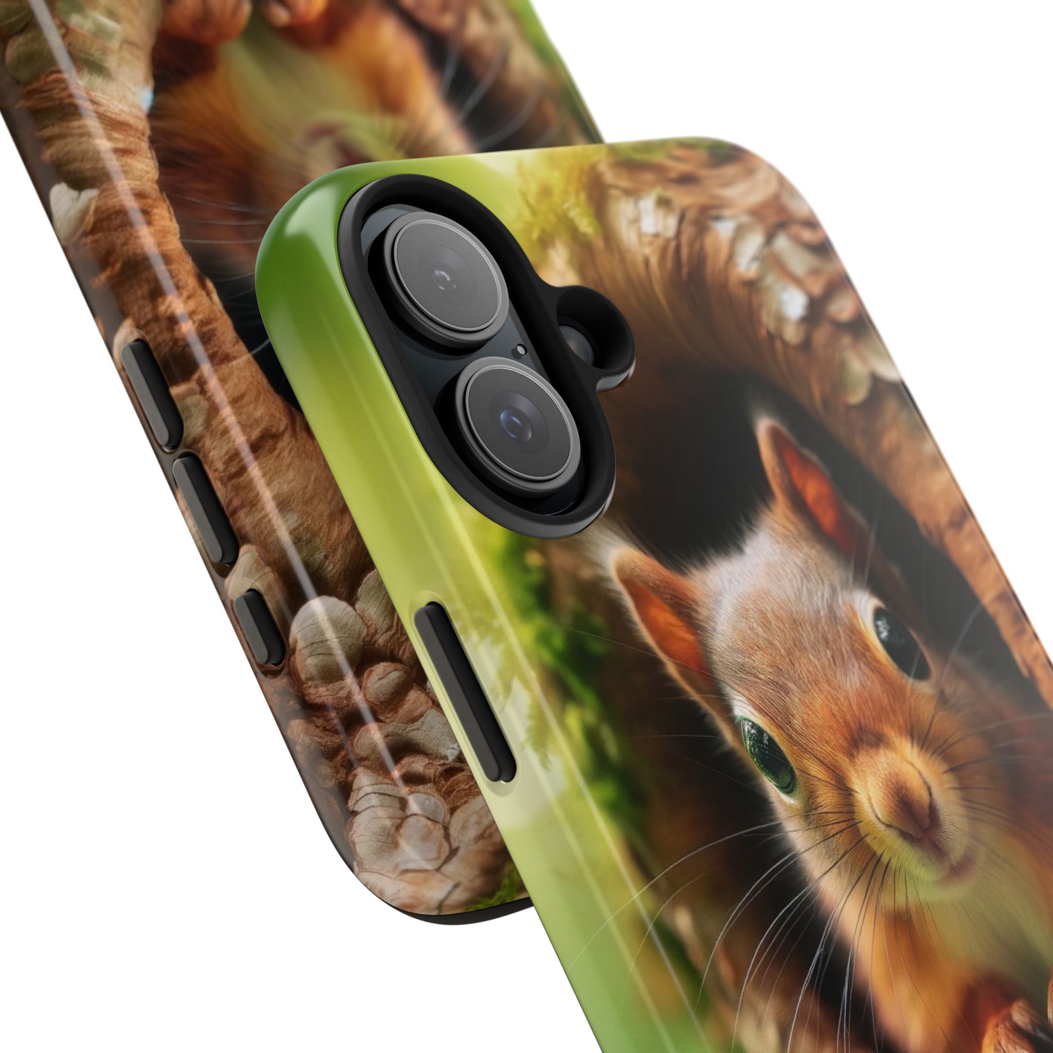 Squirrel in a tree - Tough Phone Case
