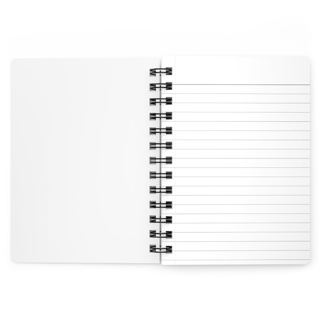 White Phoenix in the galaxy - Spiral Notebook