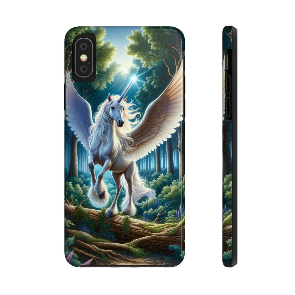 Landing Unicorn - Tough Phone Case