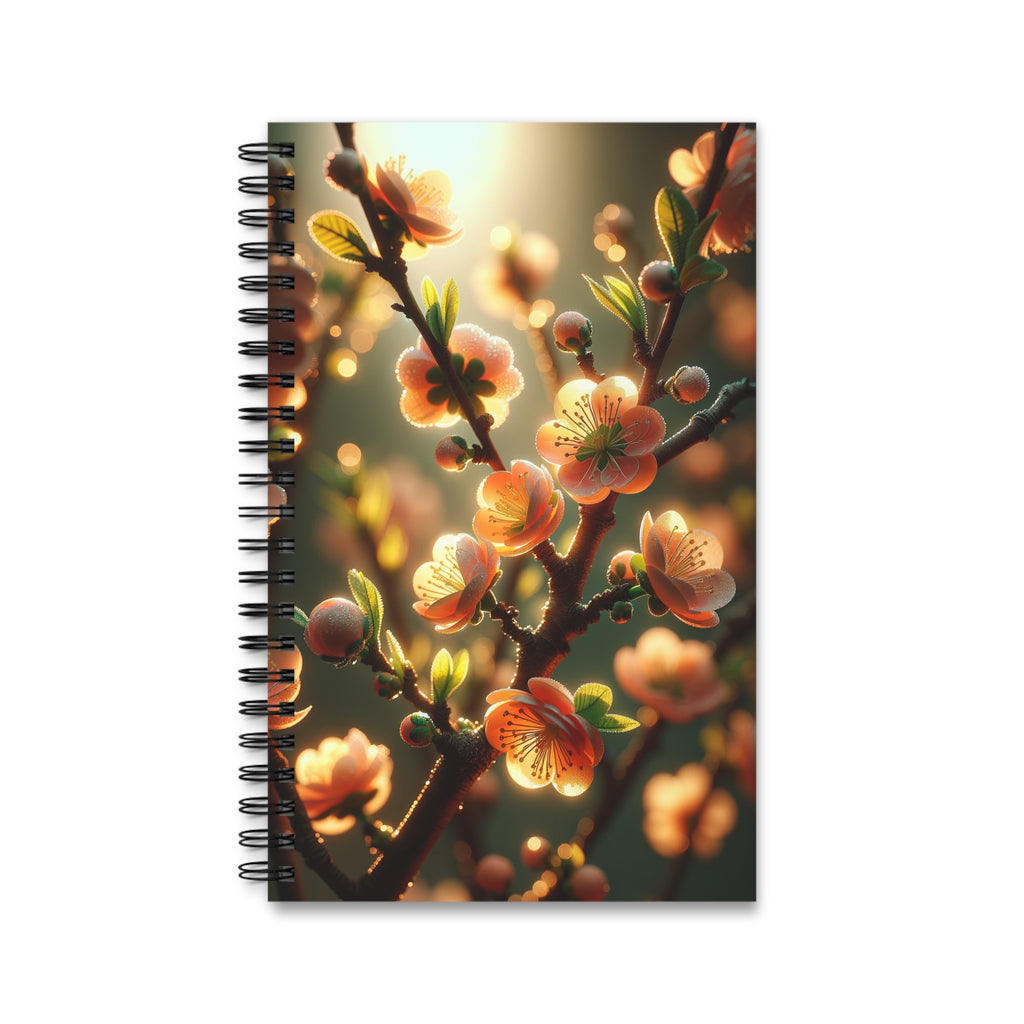 Peach-coloured flowers (3) - Spiral Journal