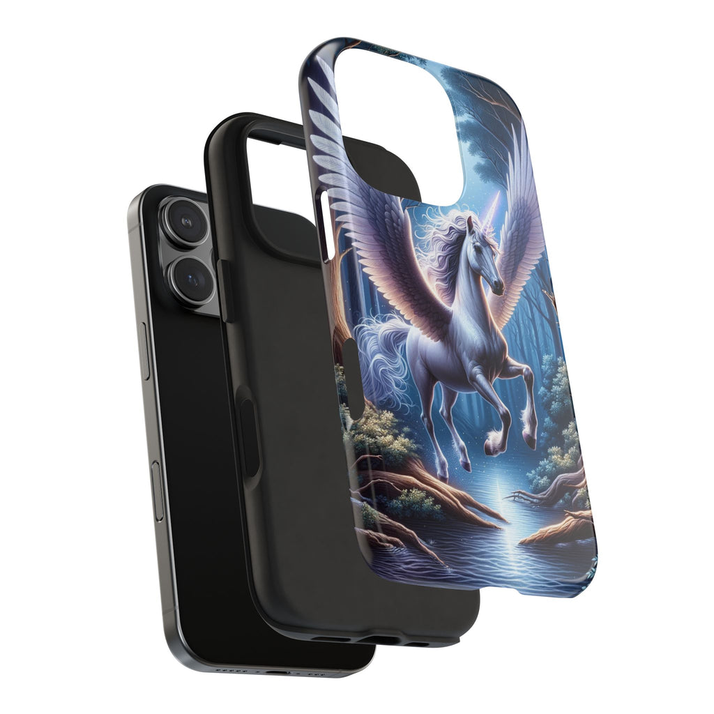 Phone Case - Unicorn Landing in Magical Forest