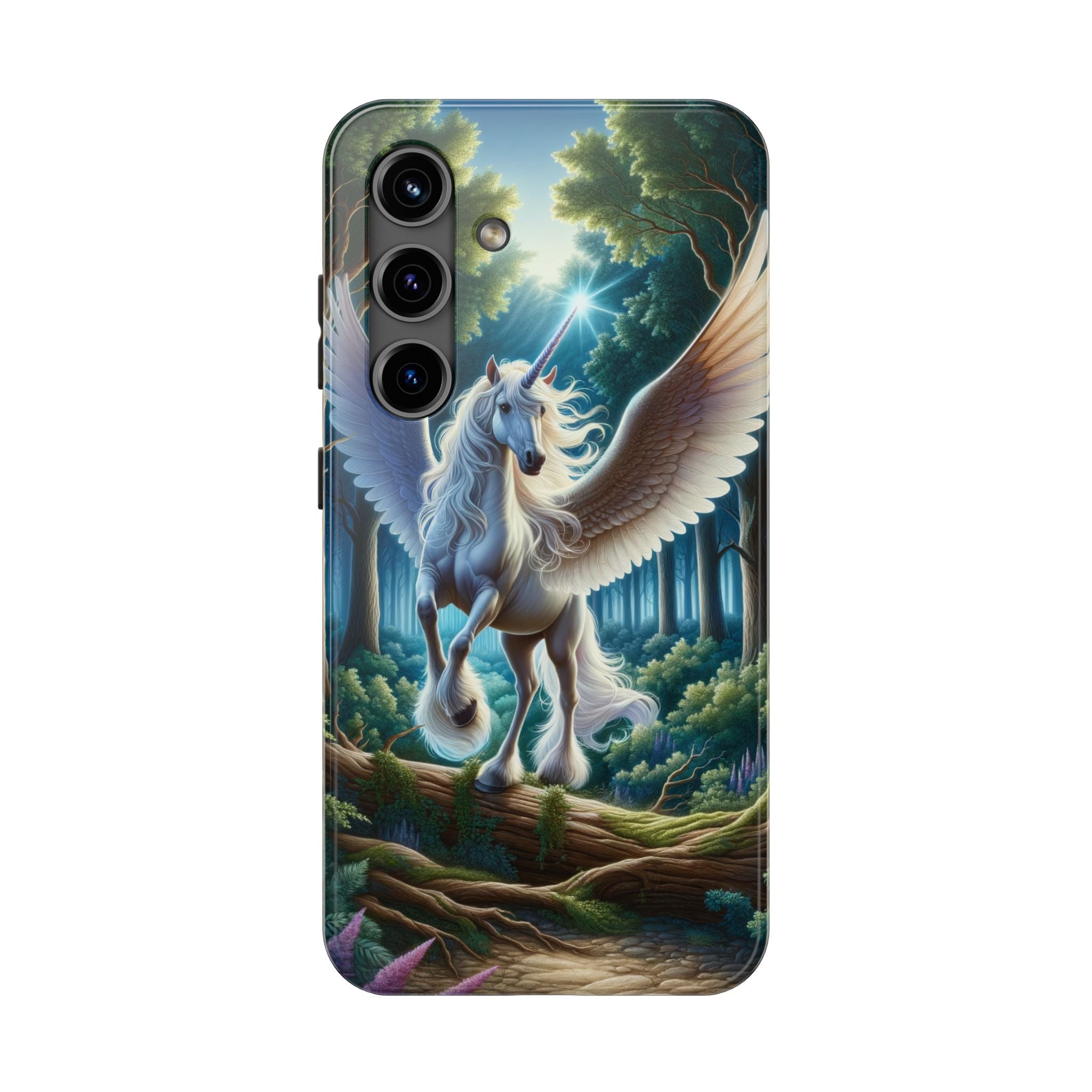Landing Unicorn - Tough Phone Case